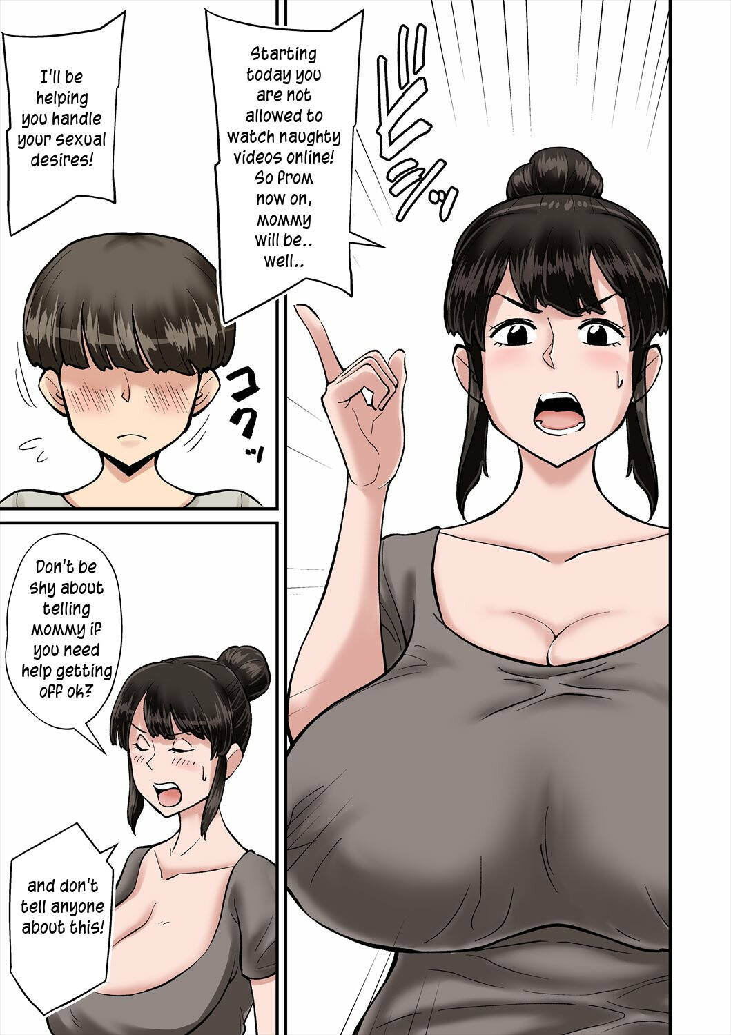 [Nobishiro] Mama wa Musuko ni Muchuu | Mom is crazy for her son's cock! [English] [innyinny]