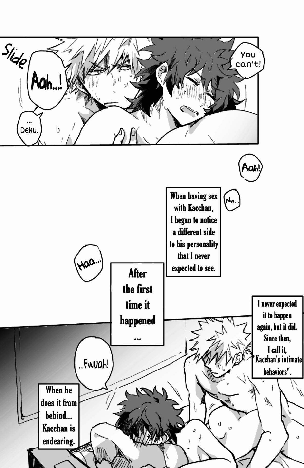 Let Me Know More Than Just 4 Of Your Habits (Boku no Hero Academia) [English] [SpookyLatte]