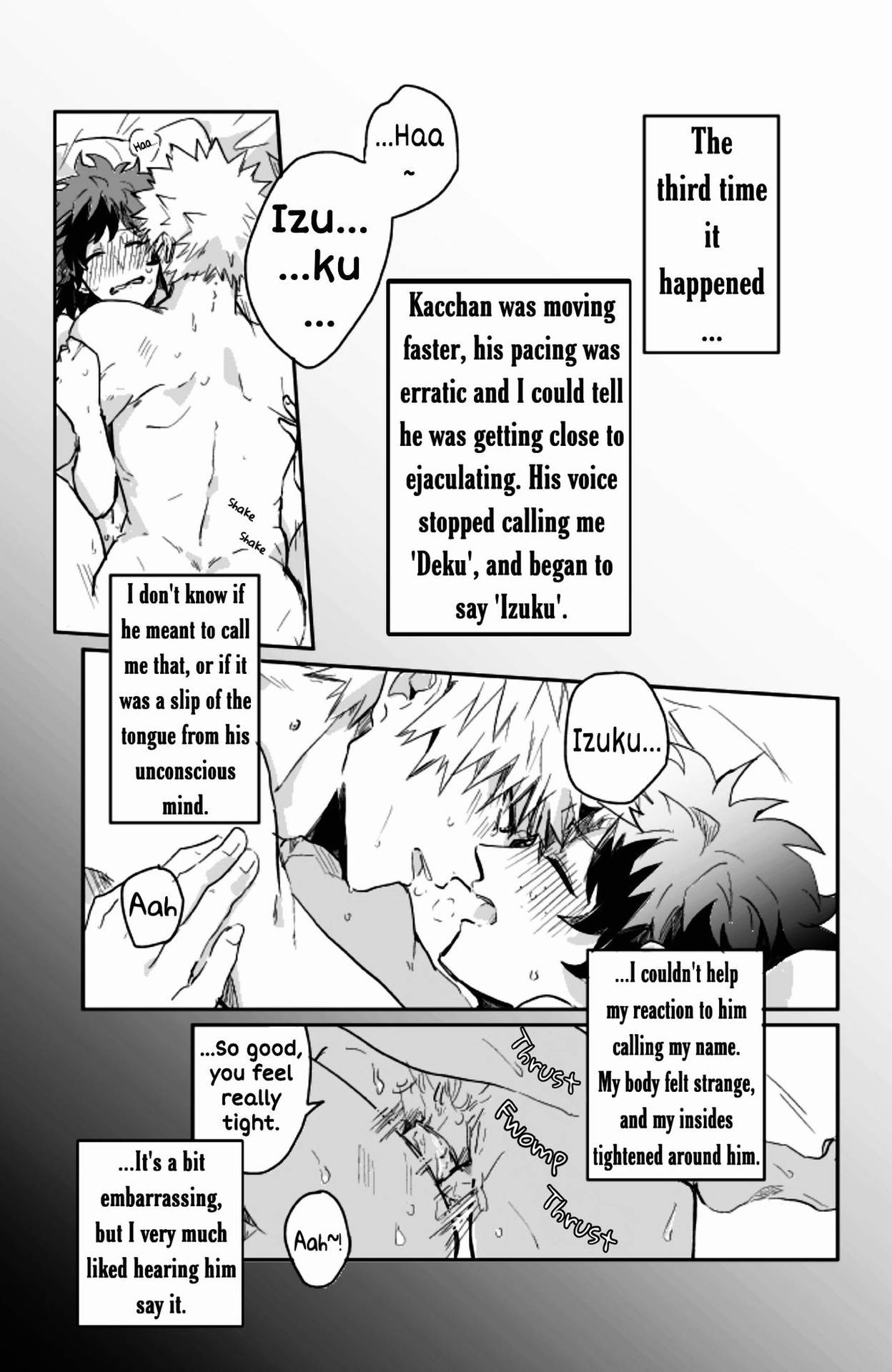 Let Me Know More Than Just 4 Of Your Habits (Boku no Hero Academia) [English] [SpookyLatte]