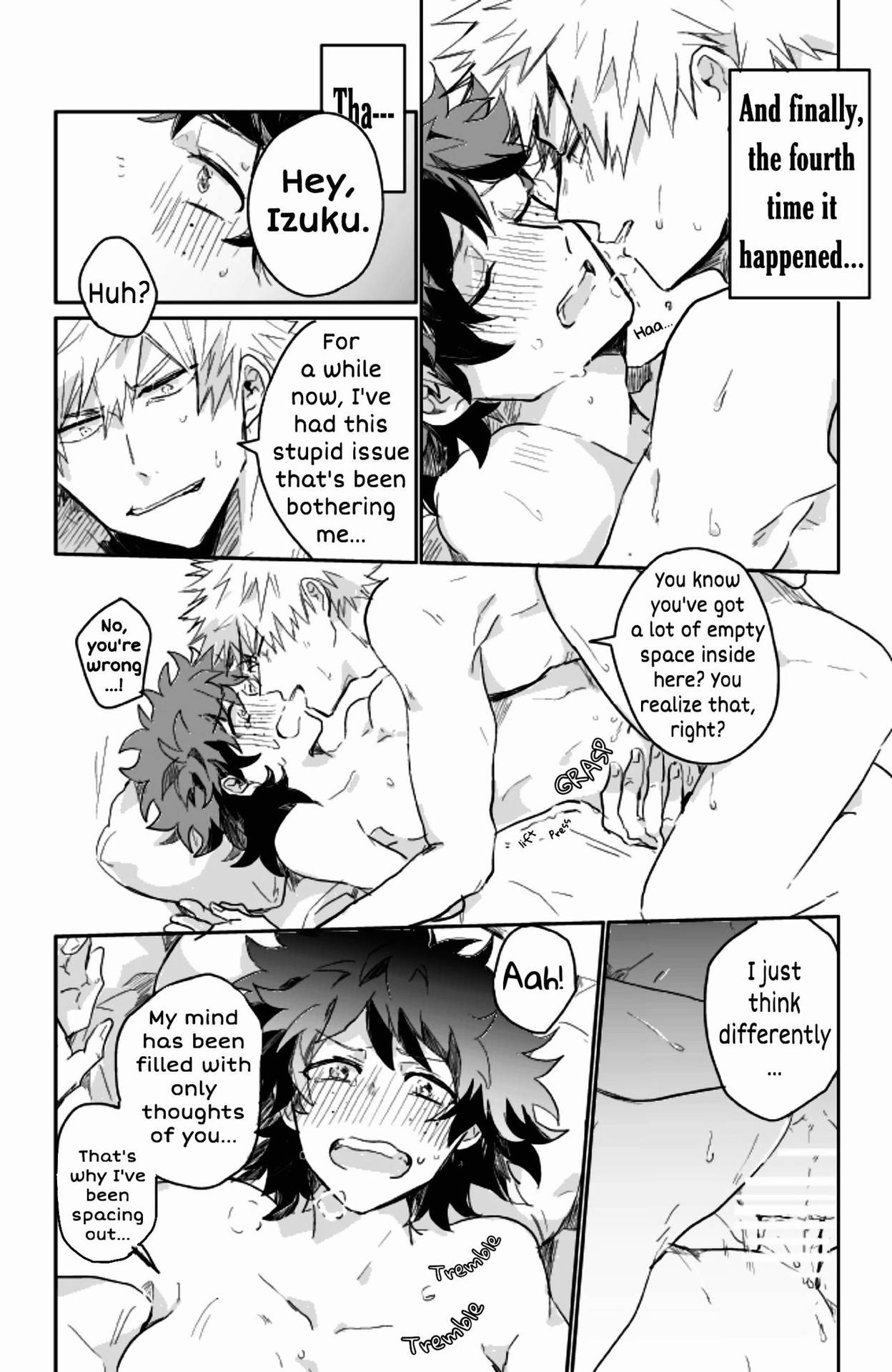 Let Me Know More Than Just 4 Of Your Habits (Boku no Hero Academia) [English] [SpookyLatte]