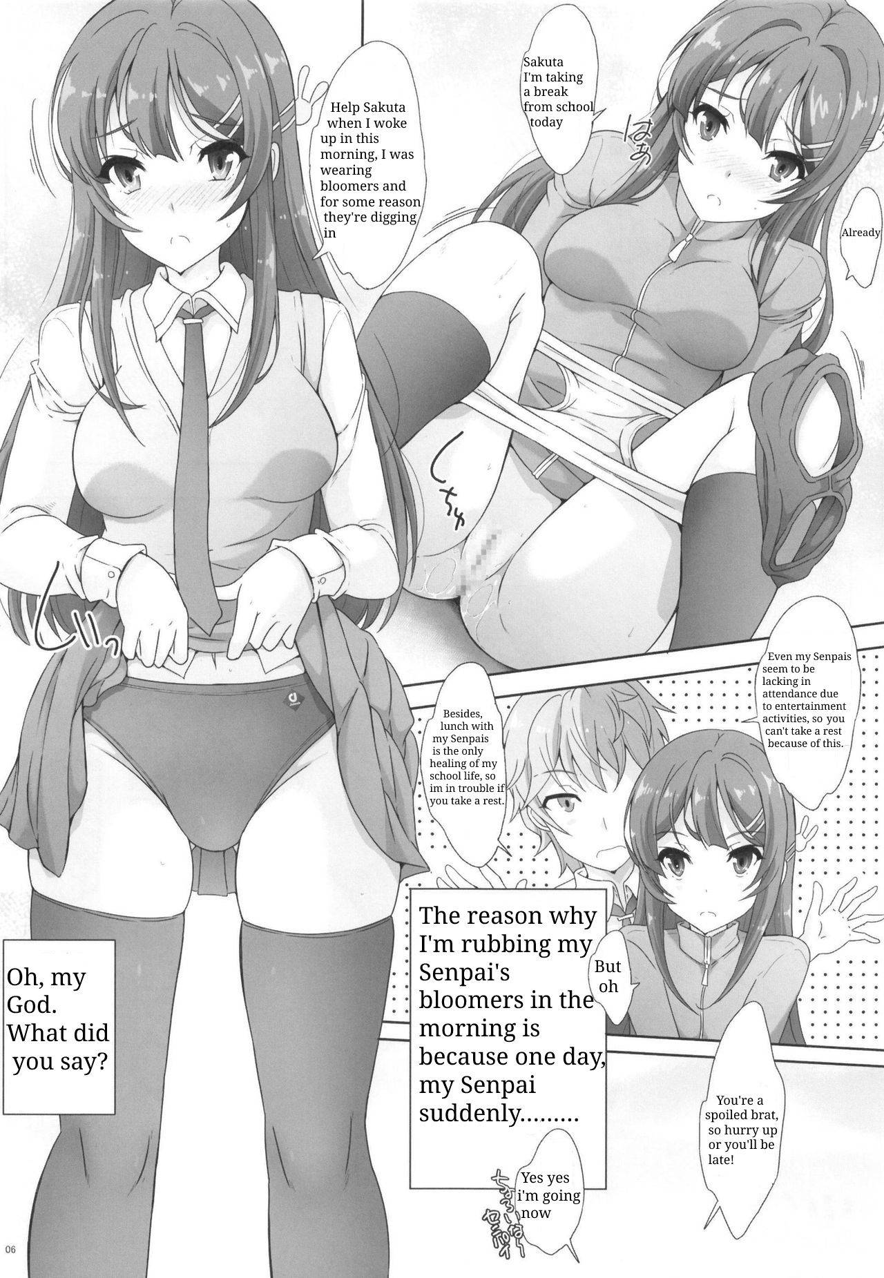 [Rivajima (Yajima Index)] Seishun Bloomer Yarou wa Kuikomi Senpai no Shiri o Momimakuru (Seishun Buta Yarou wa Bunny Girl Senpai no Yume o Minai) [English] [Digital]