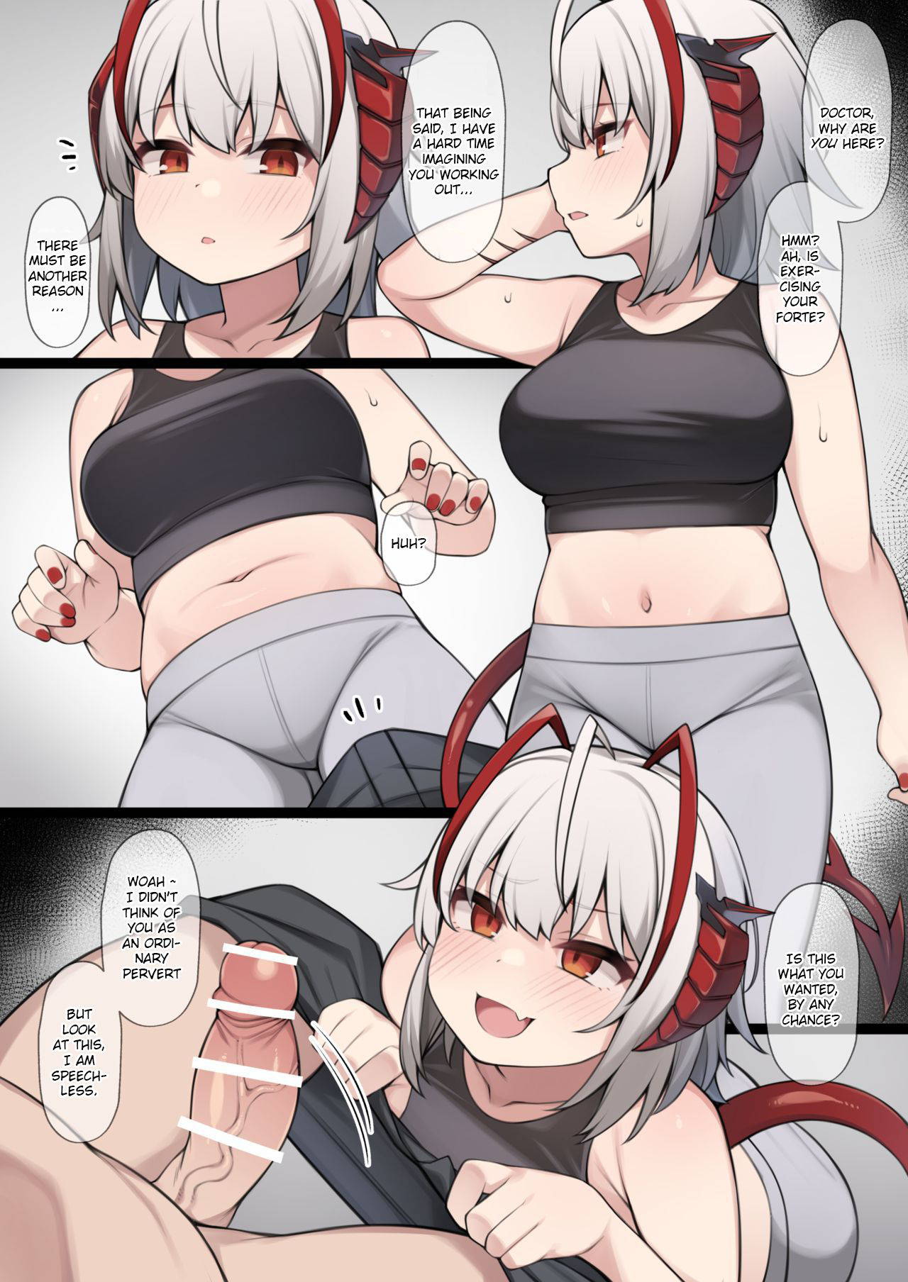 [Moo] Yasashii W ni Gyaku Rape Sareru Mousou E | An Illustration Depicting the Fantasy of Being Reverse-Raped by a Kind W (Arknights) [English] [Thirteen]