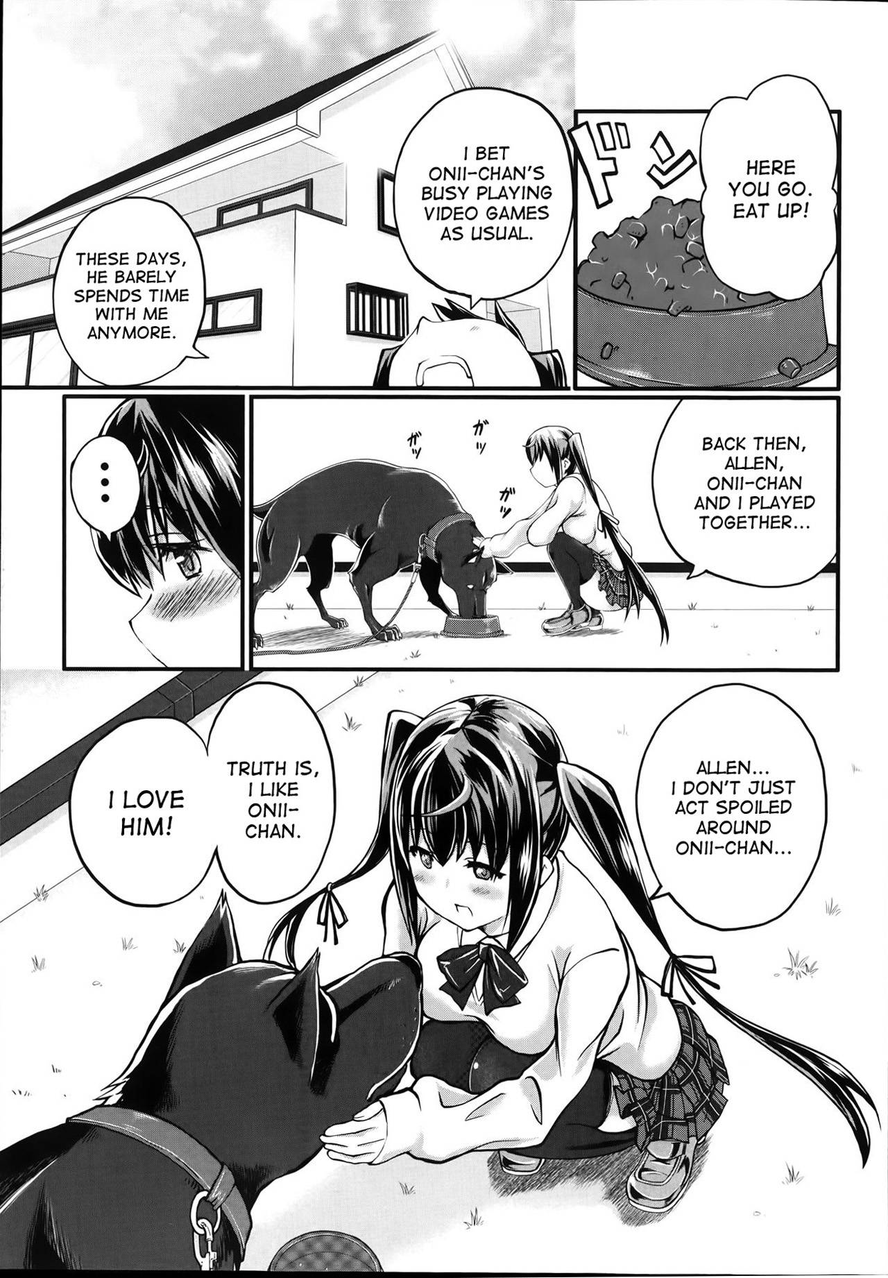 [Tenzen Miyabi] Omoibito wa, Itsumo Soba ni... Tadashi Hito to wa Kagiranai | My lover is always beside me... but he's not a human (BUSTER COMIC 2014-07) [English] [desudesu][Decensored][BlueMoonCircle]