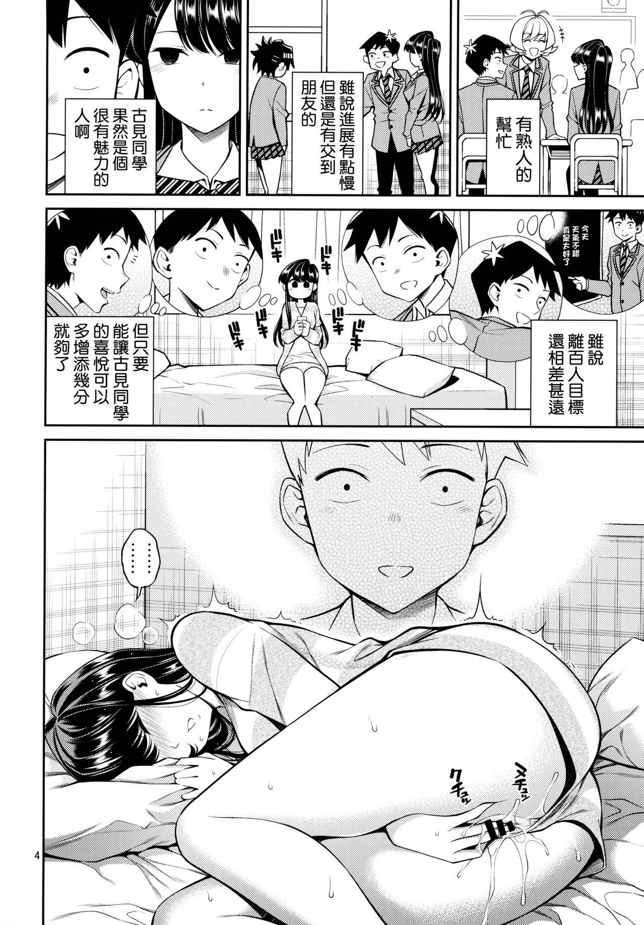 [Popochichi (Yahiro Pochi)] Komi-san wa, Binkan desu. (Komi-san wa, Komyushou desu.) [Chinese] [空気系☆漢化]