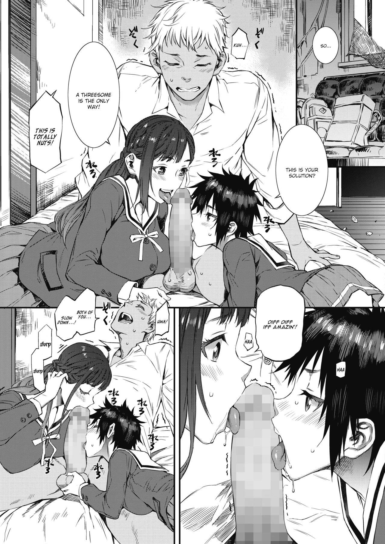 [Musashimaru] Houkago Threesome! | After-school Threesome! (COMIC HOTMILK 2020-07) [English] {brolen} [Digital]