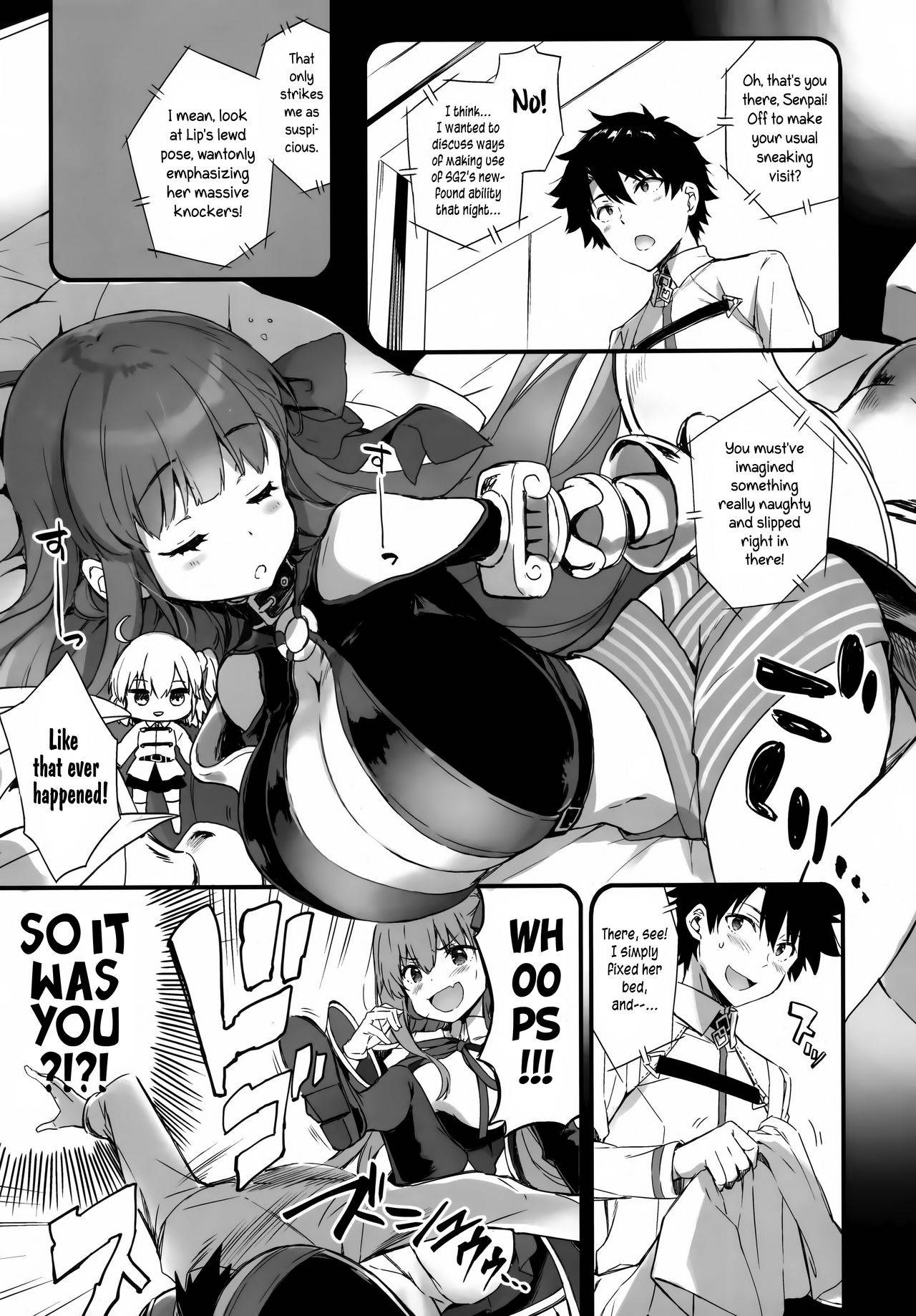 (C94) [QP:flapper (Ohara Tometa, Sakura Koharu)] BB-chan no Chaldea Hourouki | BB-chan's Adventures At Chaldea (Fate/Grand Order) [English] [Pedy]