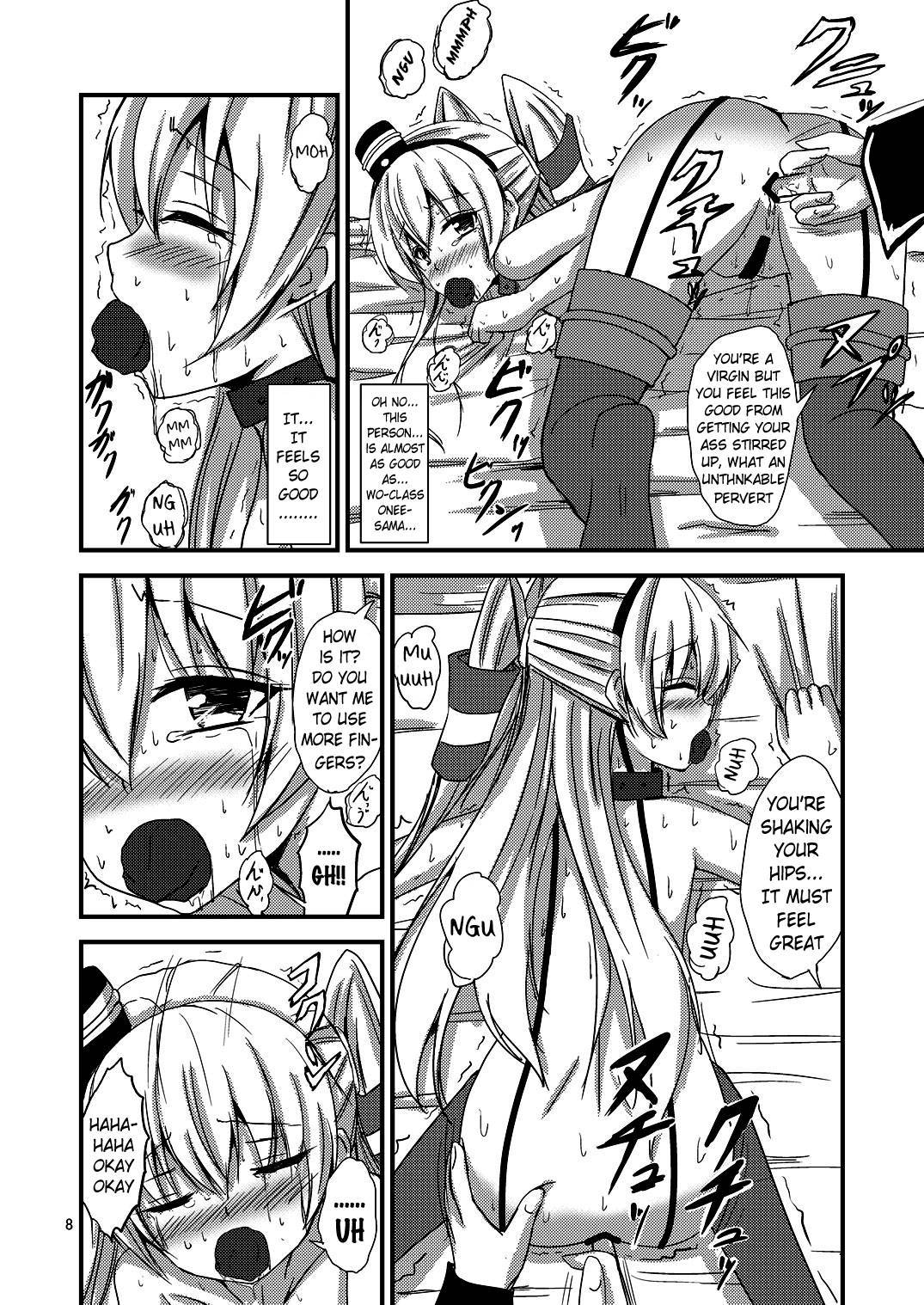 [Aiirosakura (Aikawa Ryou)] Kuubo Wo-Kyuu-chan no Amatsukaze Yuri Dorei Choukyou ~Shuuchi 3P Choukyou Hen~ | ndard Carrier Wo-Class's Amatsukaze Yuri Slave Training ~Threesome Training~ (Kantai Collection -KanColle-) (English) (Pangean) [Digital]