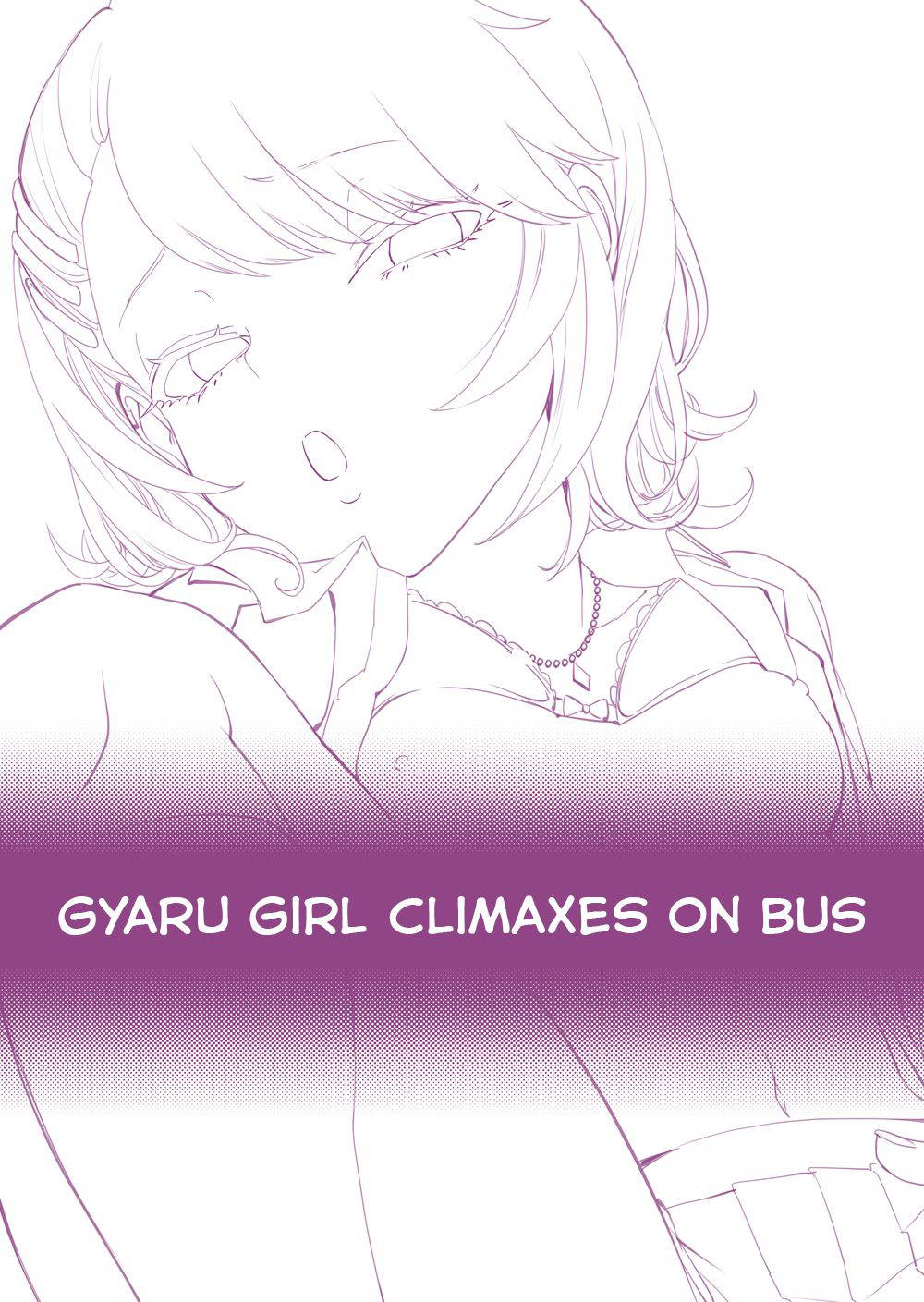 [Bonhoban (Bon Ho)] Galko wa Bus de Zecchouchuu | Gyaru Girl Climaxes on Bus [English] [Lean CR Scans]