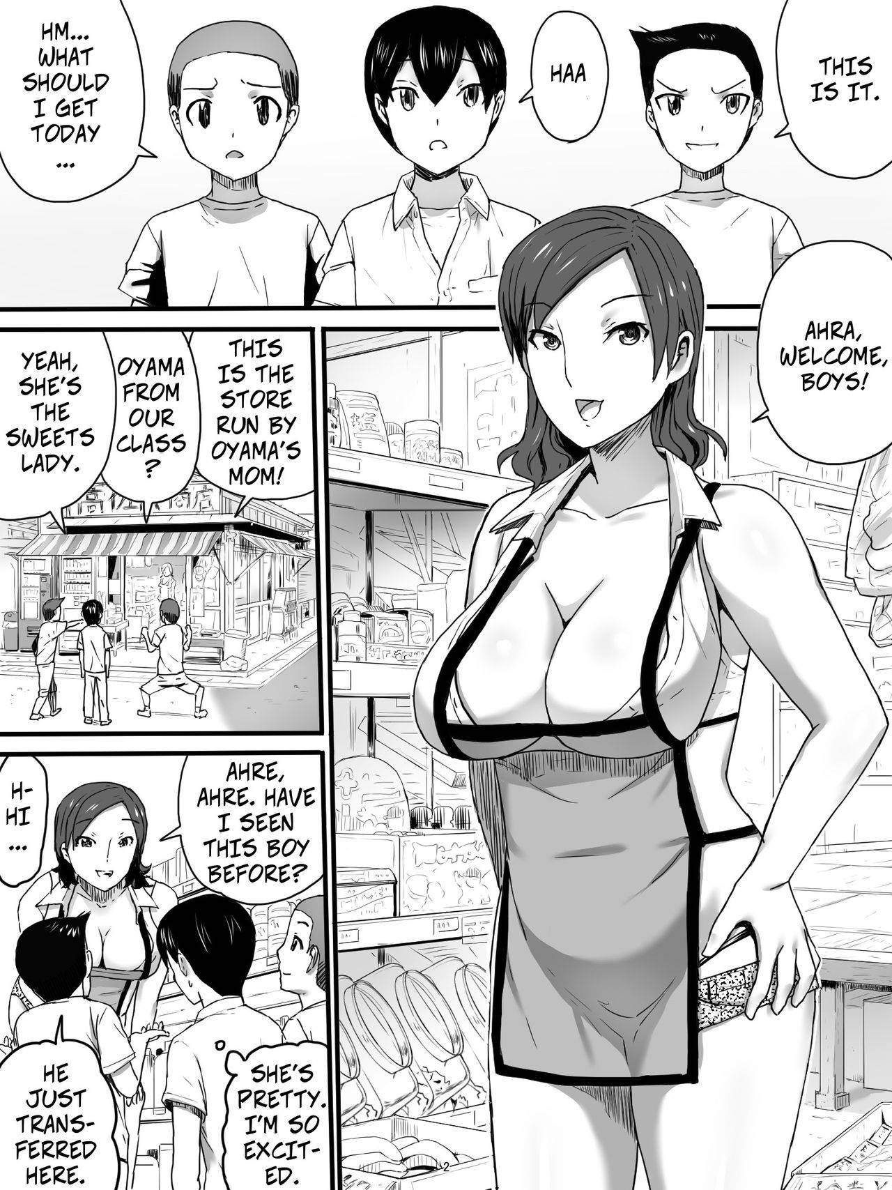 [Sanbaizu] Dagashi-ya no Oba-chan | The Sweets Lady [English] [CopyOf] [Digital]