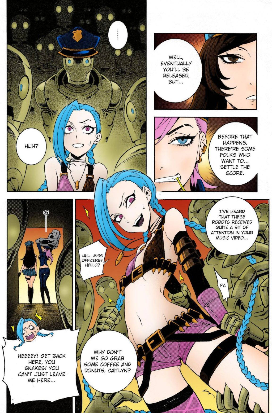 JINX Come On! Shoot Faster (League of Legends) English [Turtle.Fish.Paint (Hirame Sensei)] [[HerpaDerpMan] [Colorized] [Decensored]  TeenSpiritHentai