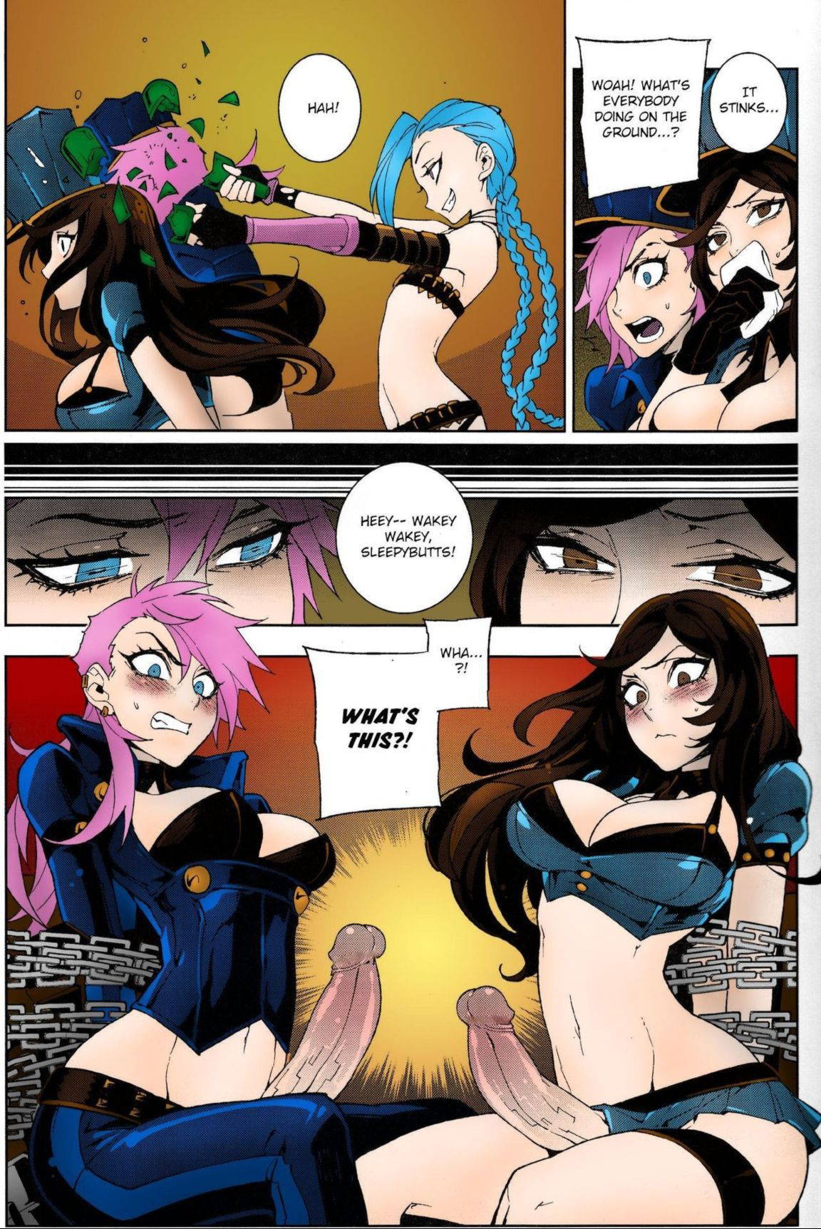 JINX Come On! Shoot Faster (League of Legends) English [Turtle.Fish.Paint (Hirame Sensei)] [[HerpaDerpMan] [Colorized] [Decensored]  TeenSpiritHentai