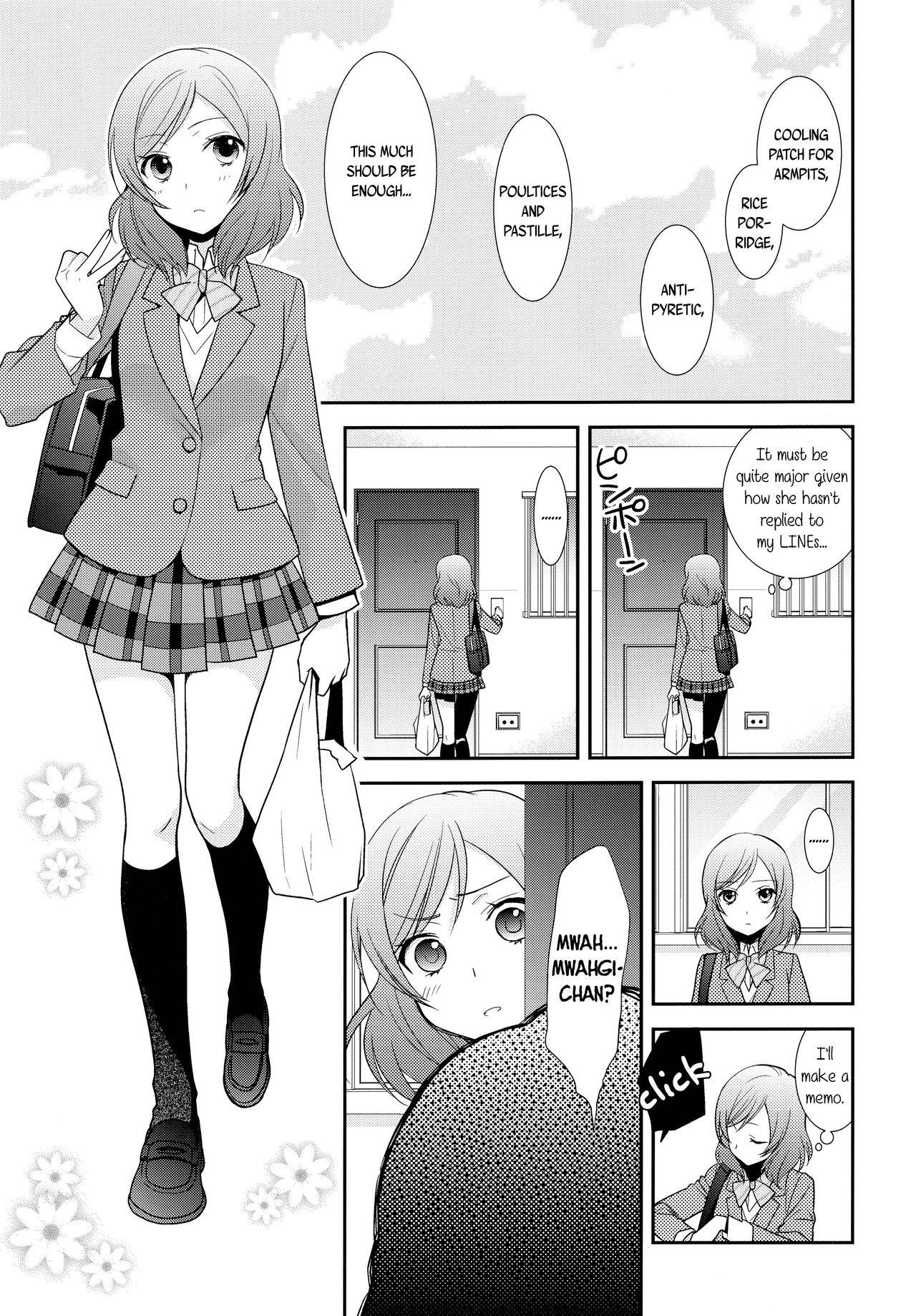 (Makitan!) [Sweet Pea (Ooshima Tomo)] Nico-chan ga Kaze o Hiki mashita | NICO-CHAN HAS CAUGHT A COLD (Nico&Maki Collection 2) (Love Live!) [English] [WindyFall Scanlations]