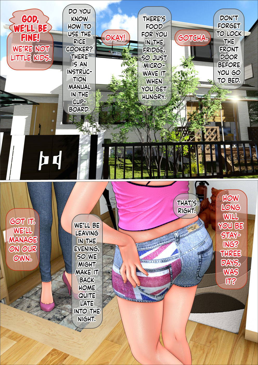 [Iron Sugar] Gal na Imouto to Rusuban shite tara Kinshinsoukan ni DoHamari shita Hanashi | I was House Sitting With my Gal Little Sister, and We Ended Up Fucking Like Rabbits [English] {Hennojin}