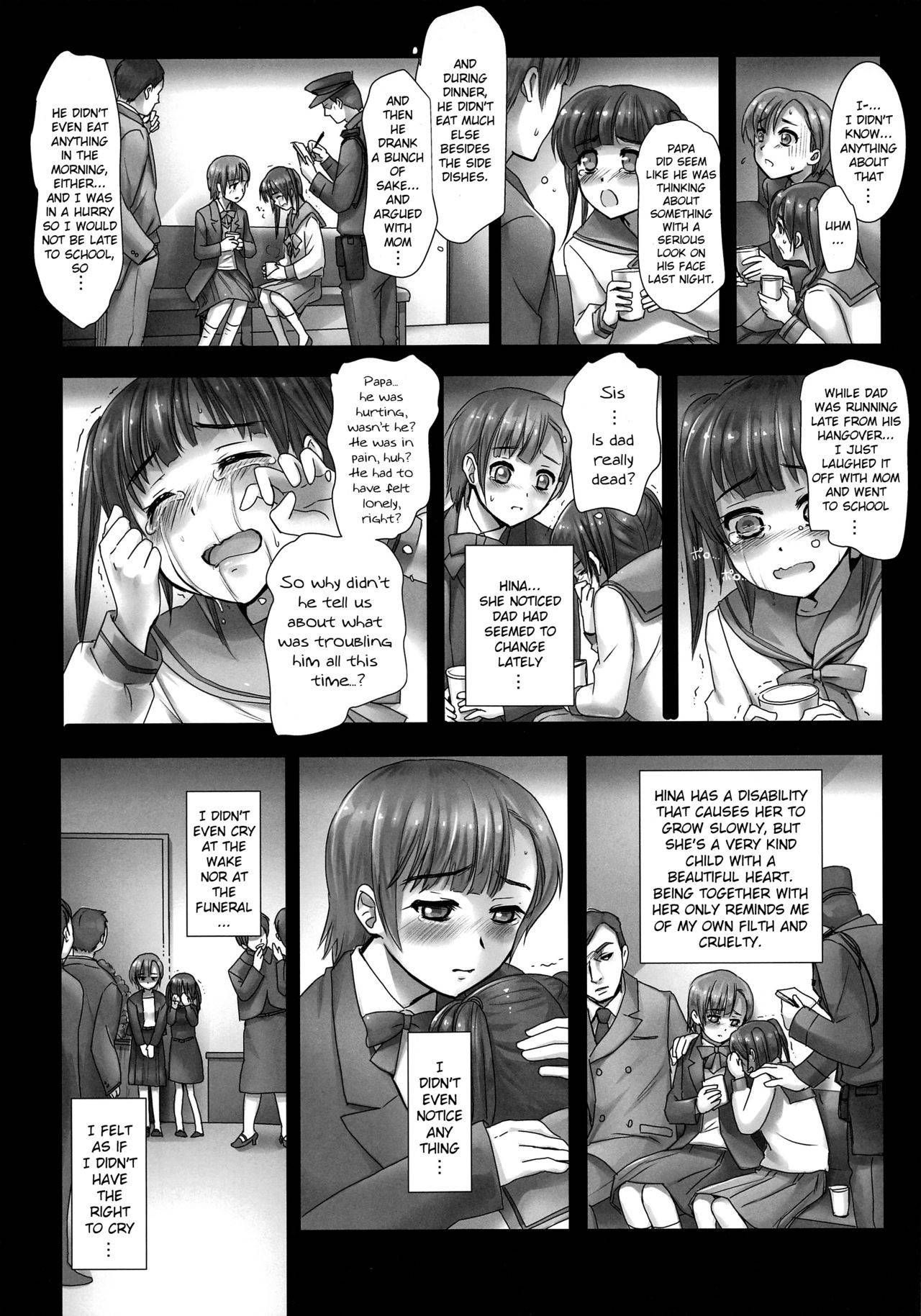 (C93) [Modae Tei (Modaetei Anetarou, Modaetei Imojirou)] Yoru wa Kirai. Mama no Danna ga Futon no Naka ni Haittekuru kara | I Hate Night. Because Mom's Husband Gets Into My Bed. [English] [Rainsong]