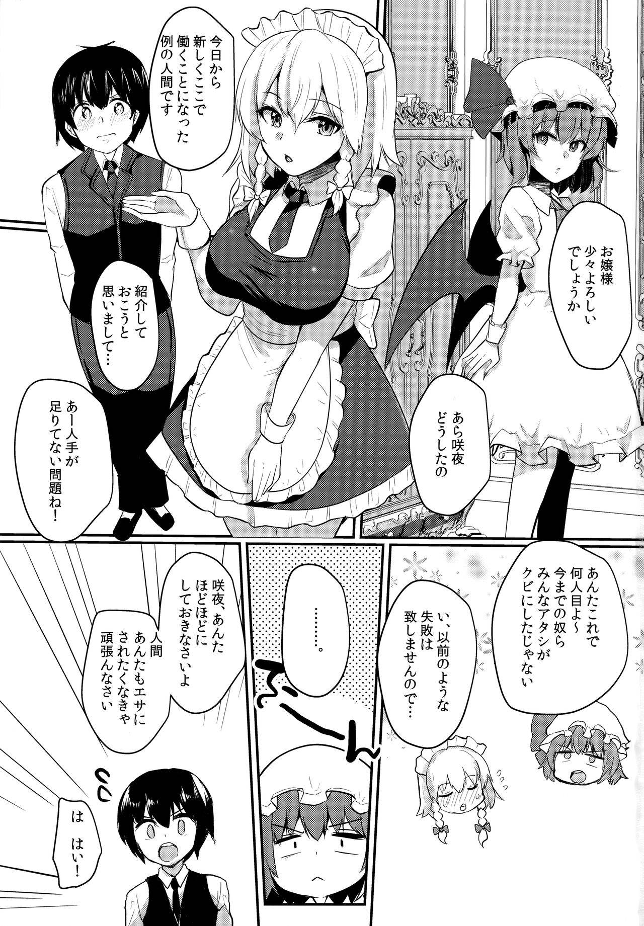 (Reitaisai 18) [Kuusou Monochrome (Abi)] Shousha na Juusha no Hatsujouki (Touhou Project)