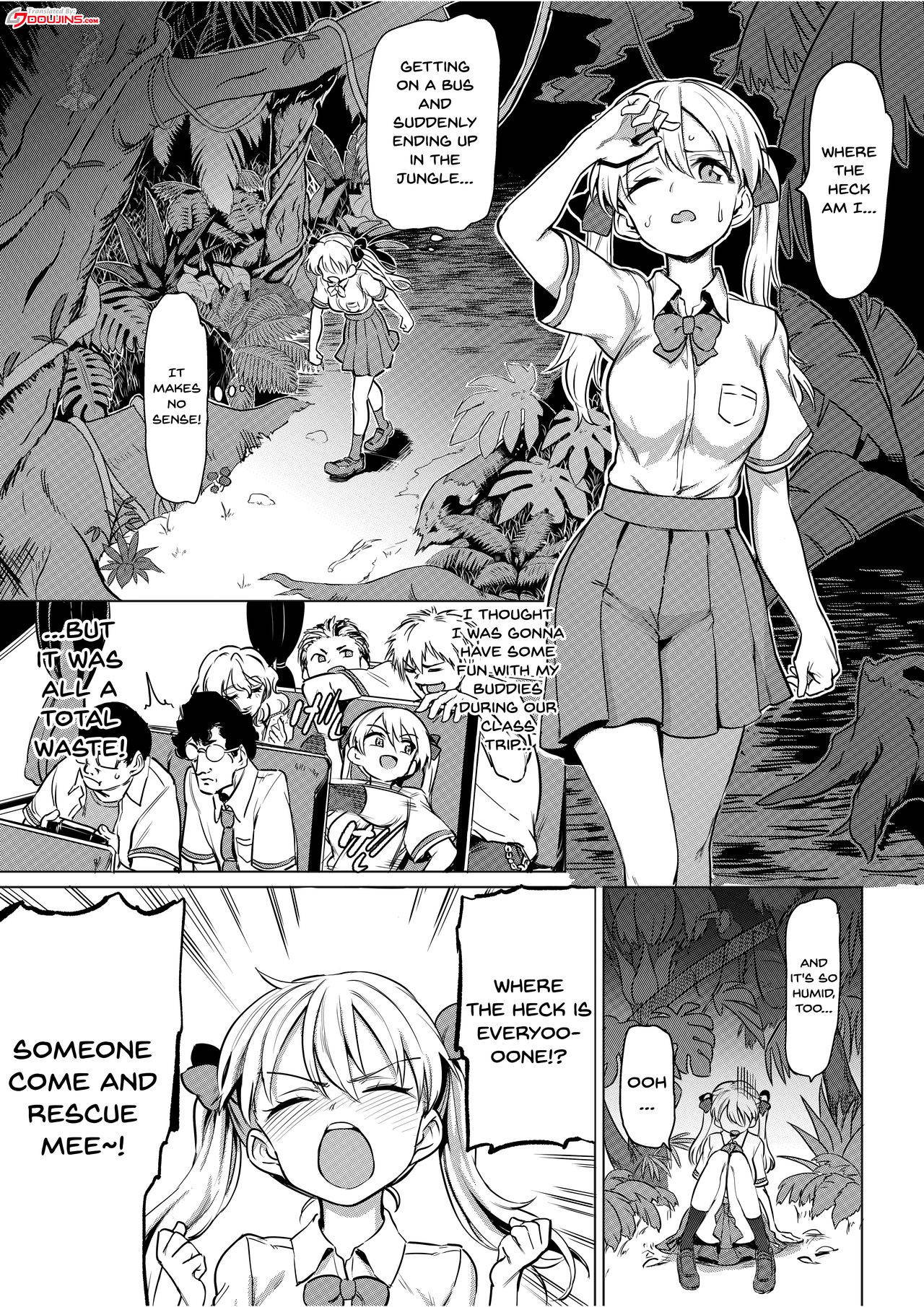 [Tegomental (Aomushi)] Goblin x Joshikousei x Houkai Namaiki Gal Hen | Goblin x Schoolgirls x Collapse Cheeky Gal Edition [English] {Doujins.com}