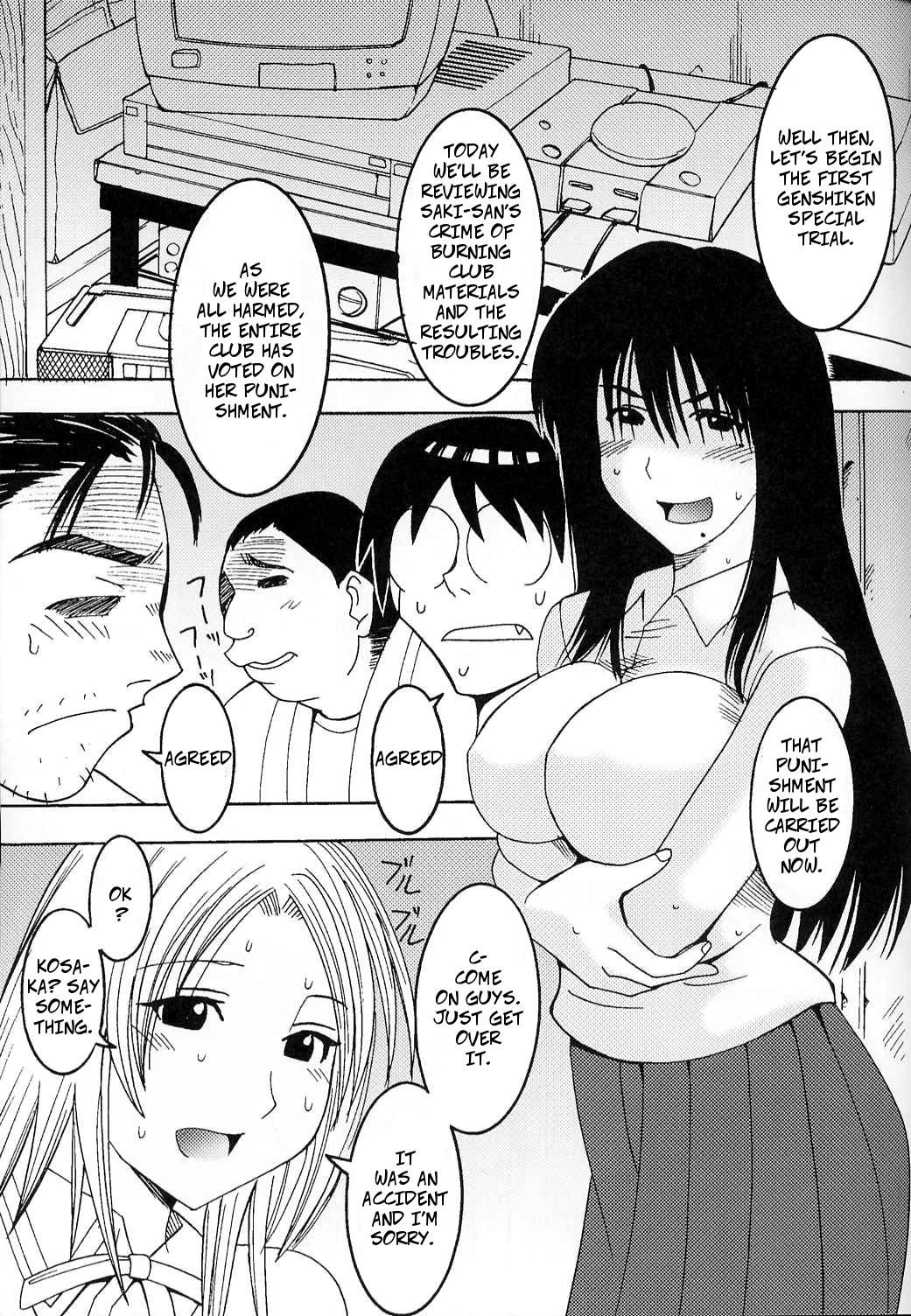 [Kitty] Cruel Cosplay Punishment (GenCKen 8) (Genshiken) [English]