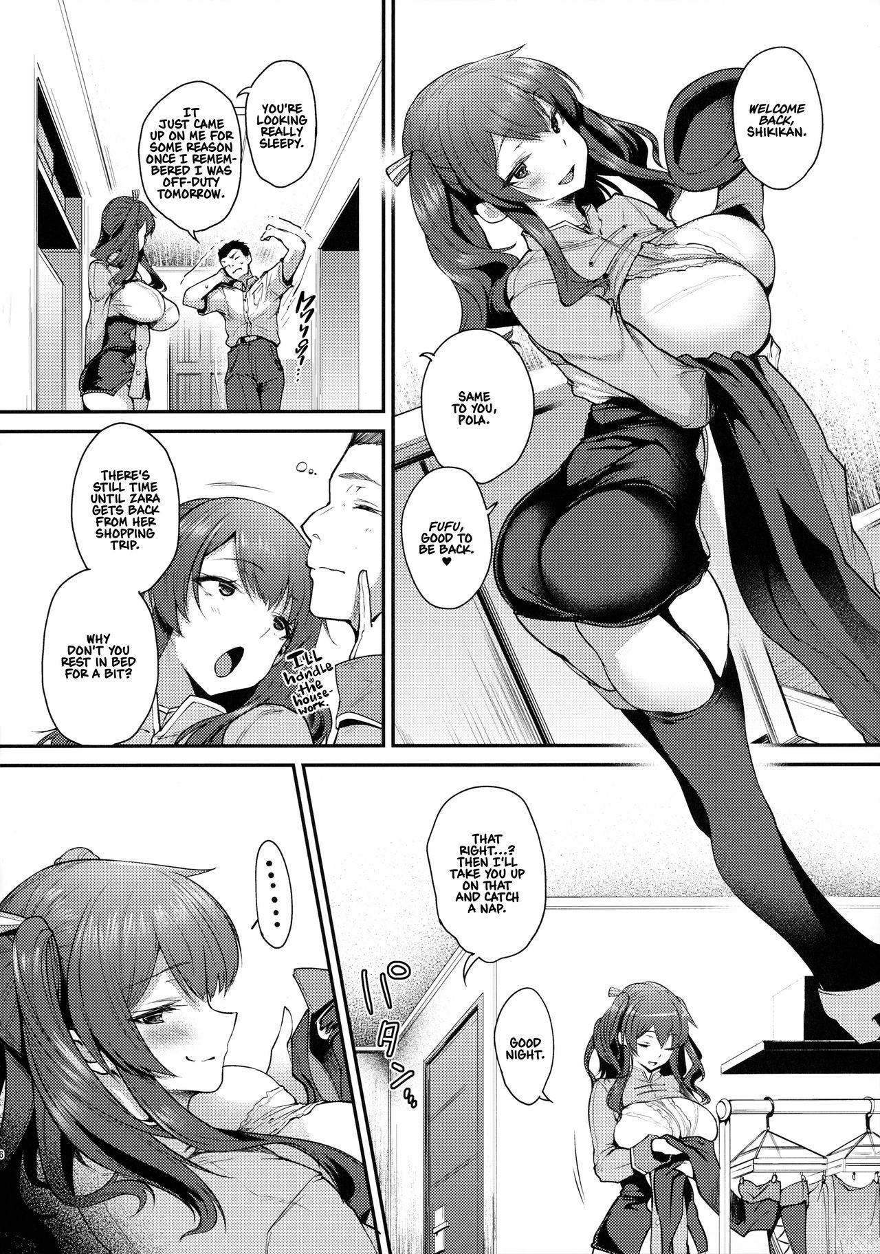 (Mega Akihabara Doujinsai 3) [Mata Ashita. (Oohira Sunset)] Migi ga Pola de Hidari ga Zara de? (Azur Lane) [English] =White Symphony=