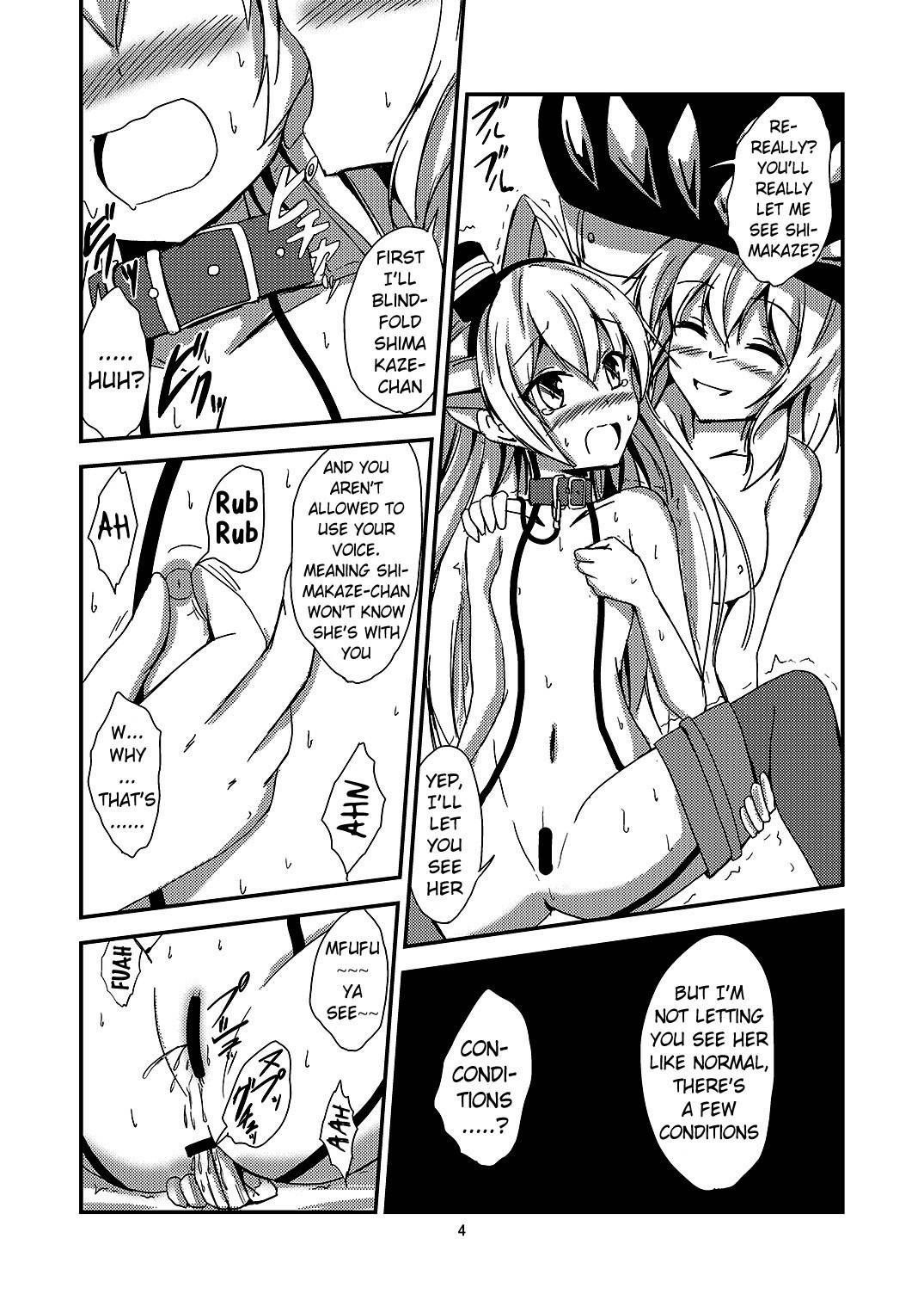 [Aiirosakura (Aikawa Ryou)] Kuubo Wo-Kyuu-chan no Amatsukaze Yuri Dorei Choukyou ~Mekakushi Shimakaze Choukyou Hen~ | Standard Carrier Wo-Class's Amatsukaze Yuri Slave Training ~Blindfolded Shimakaze Training~ (Kantai Collection) (English) (Pangean)