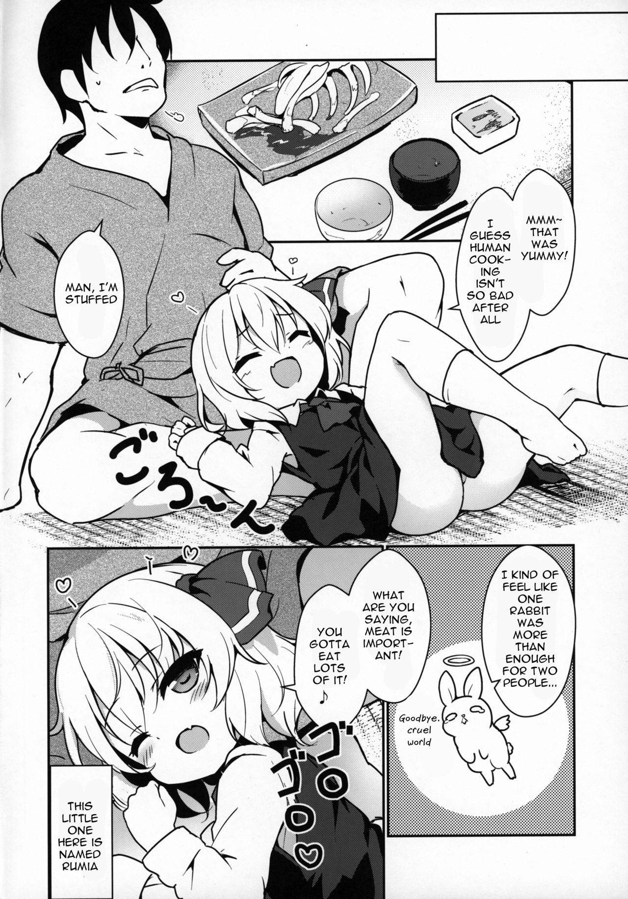 (C97) [Yumemizato (Baku P)] Kachiku no Annei (Touhou Project) [English] [not_a_chicken]