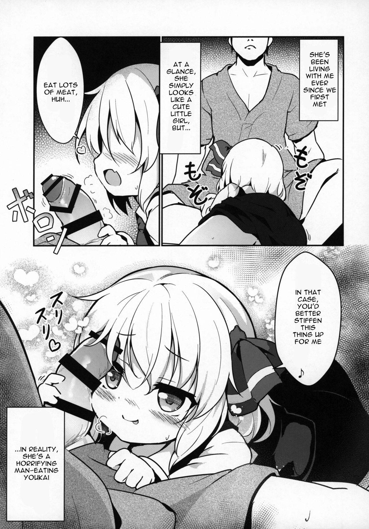 (C97) [Yumemizato (Baku P)] Kachiku no Annei (Touhou Project) [English] [not_a_chicken]