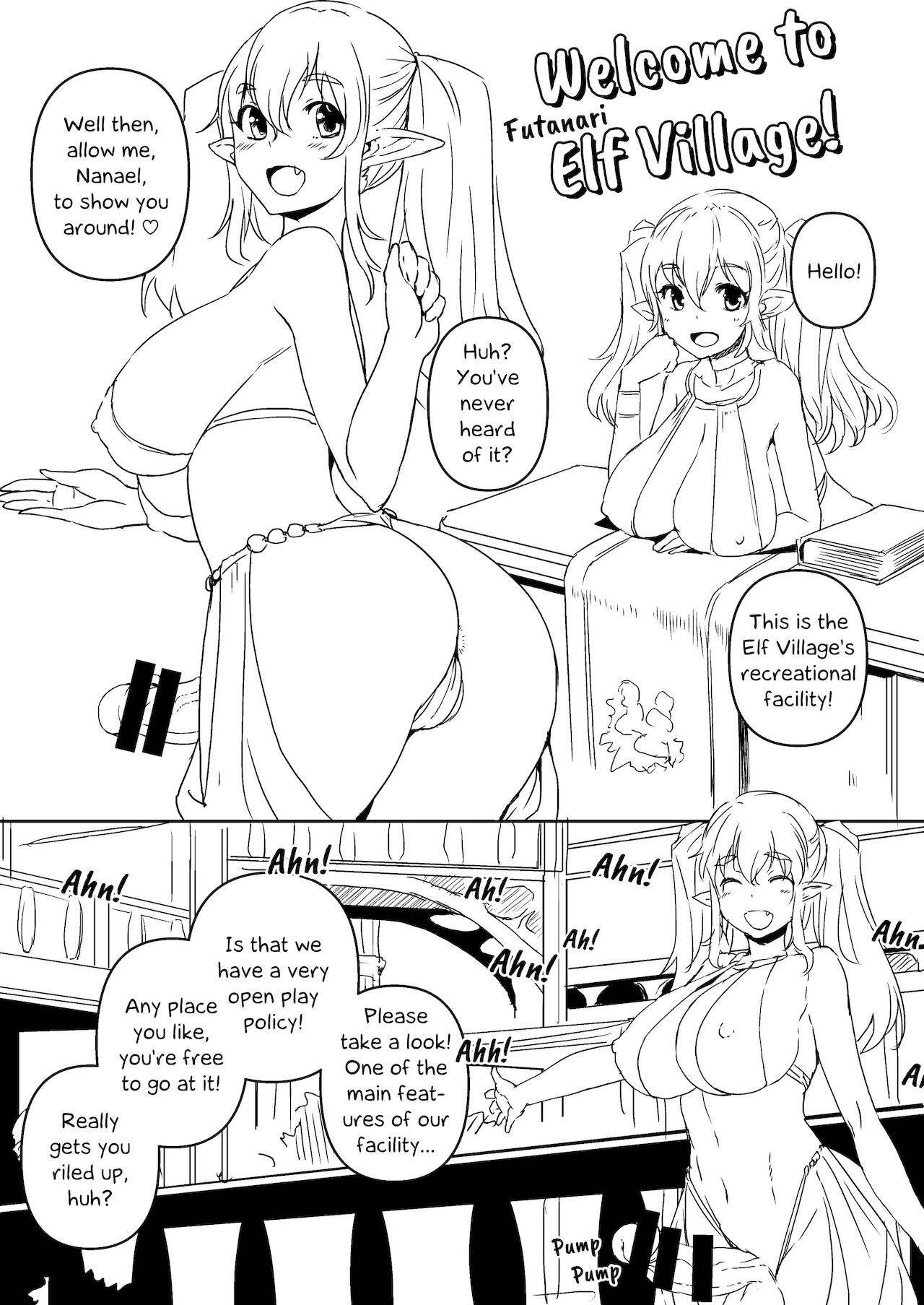 (Futaket 15.5) [Bosshi] Futanari Elf Village [English]