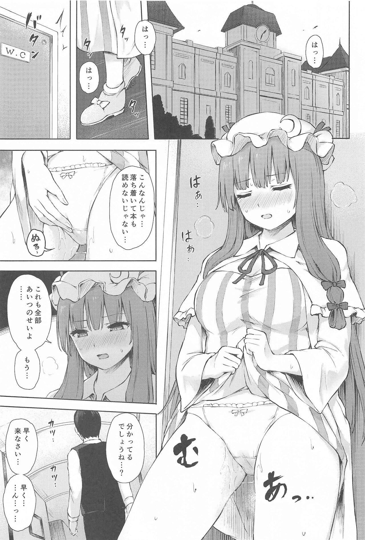 (Shuuki Reitaisai 8) [Tekomenchi (Techi)] Patchouli Knowledge Kaihatsu Kiroku II (Touhou Project)