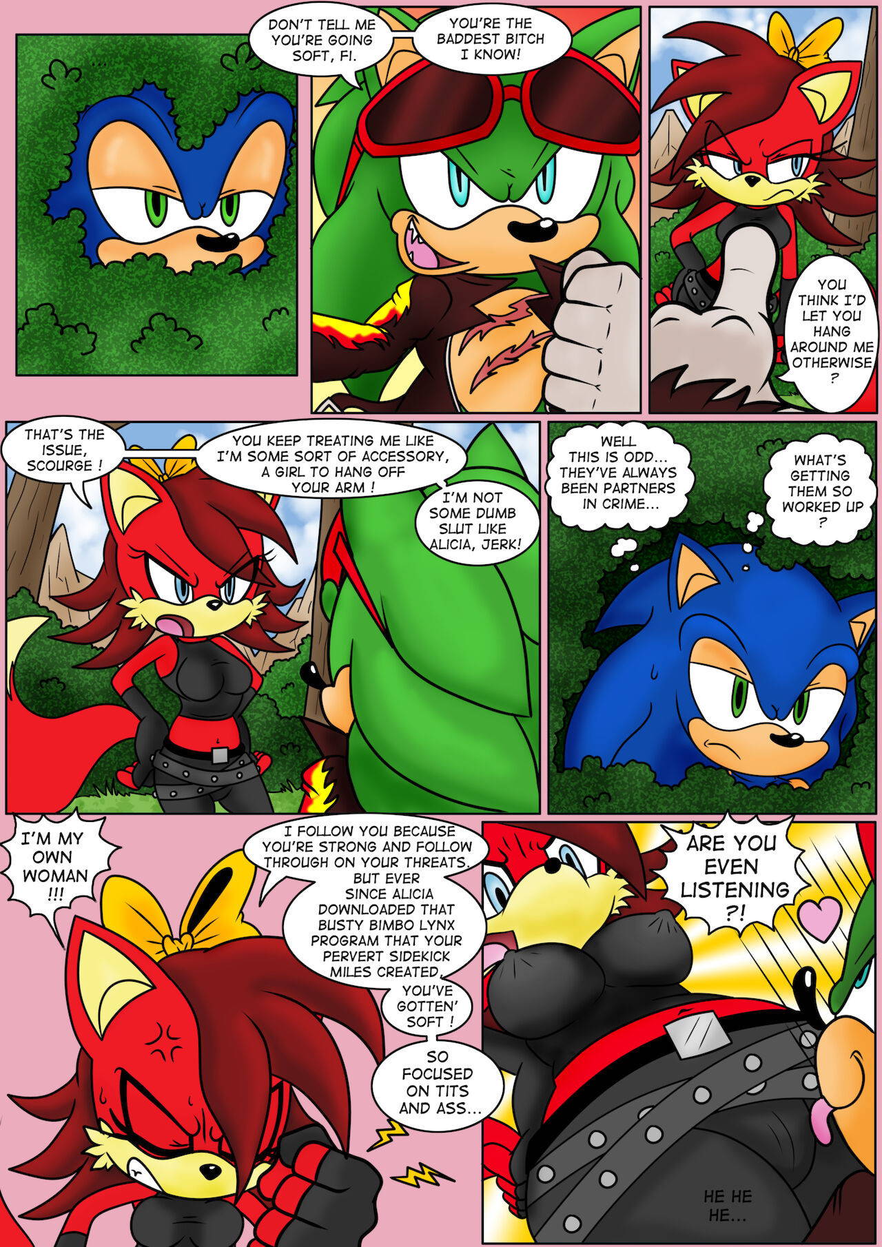 [RaianOnzika (ZerbukII, Cylia-The-Antelope) Script by JoltTRH ] Sonic X Fiona - [WIP] ENGLISH