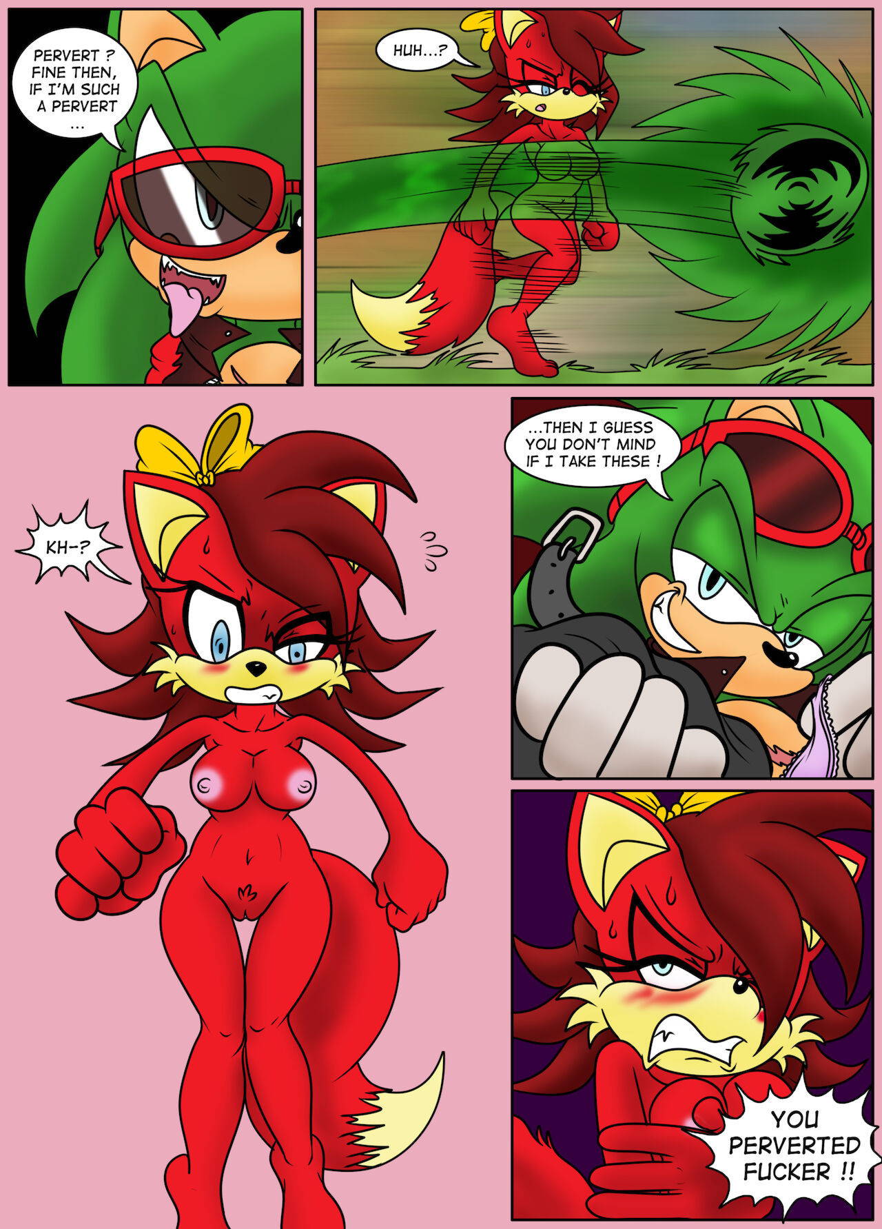 [RaianOnzika (ZerbukII, Cylia-The-Antelope) Script by JoltTRH ] Sonic X Fiona - [WIP] ENGLISH