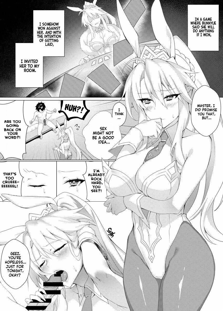 [Puu no Puupuupuu (Puuzaki Puuna)] Bunnyue to no Kake ni Katte H Suru Hon | A book  about winning a bet and having sex with Bunny King (Fate/Grand Order) [English] [Project Valvrein] [Digital]