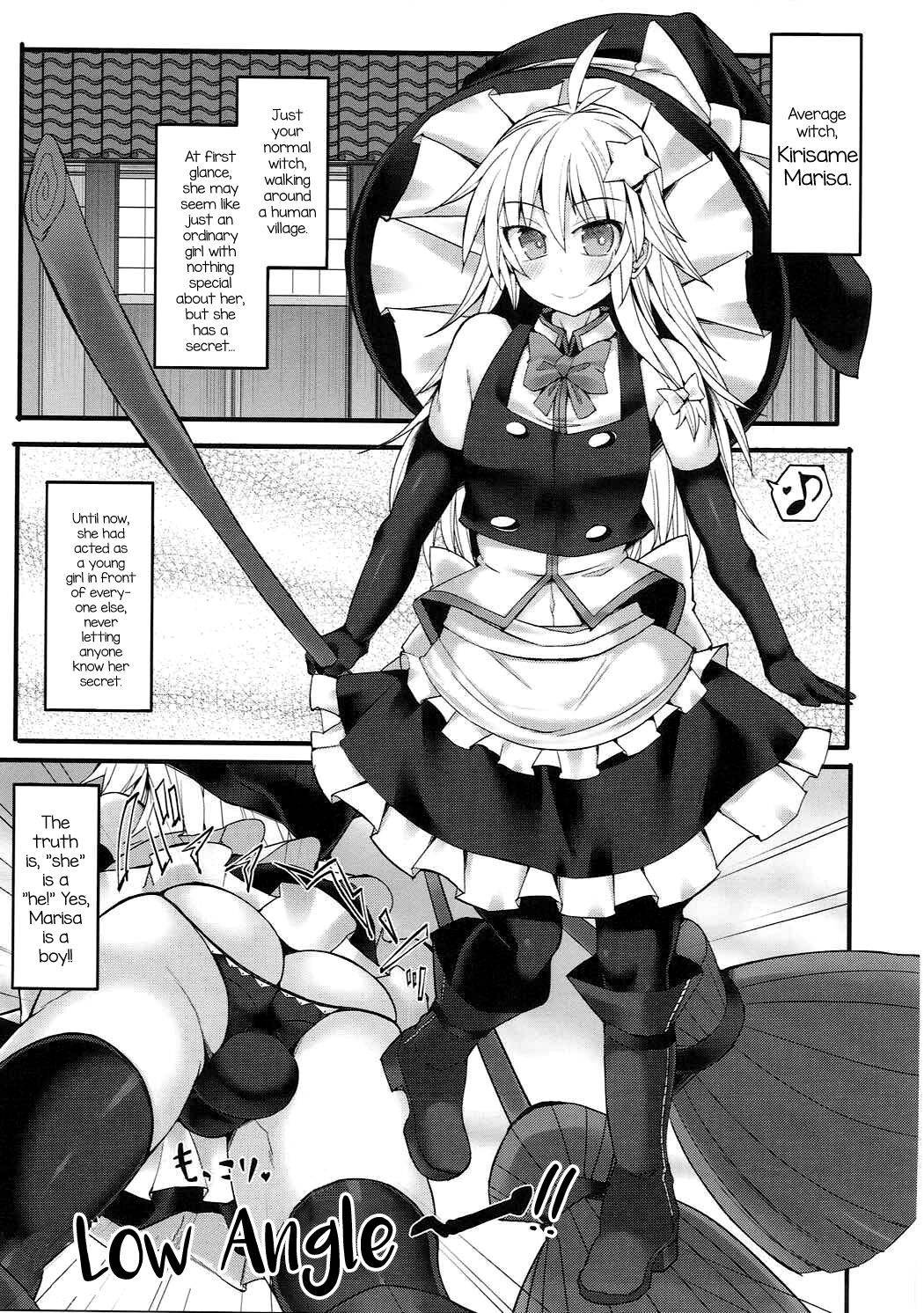 (C92) [Stapspats (Hisui)] Chorokawa Josou Danshi Marisa-kun o Gachihame Fuck de Mesu ni Choukyou Suru Hon (Touhou Project) [English] [mysterymeat3]