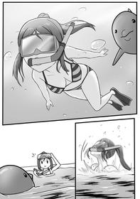 Kanan and dolphin