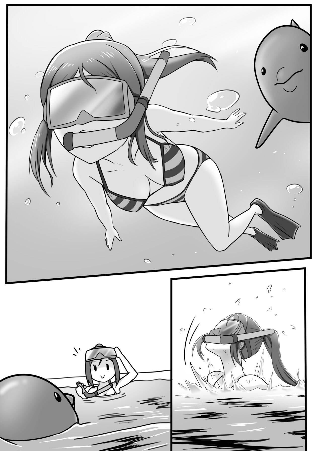 Kanan and dolphin