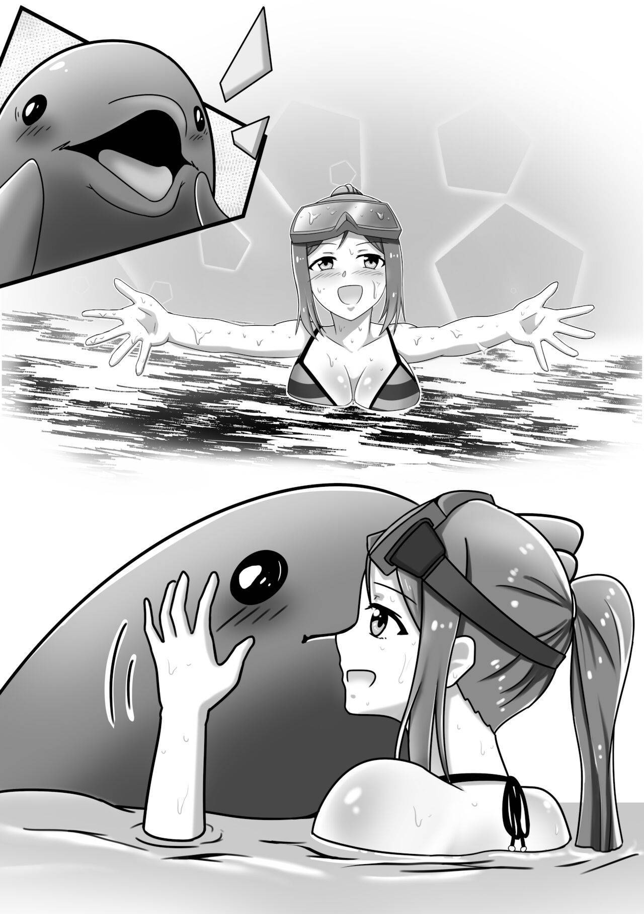 Kanan and dolphin