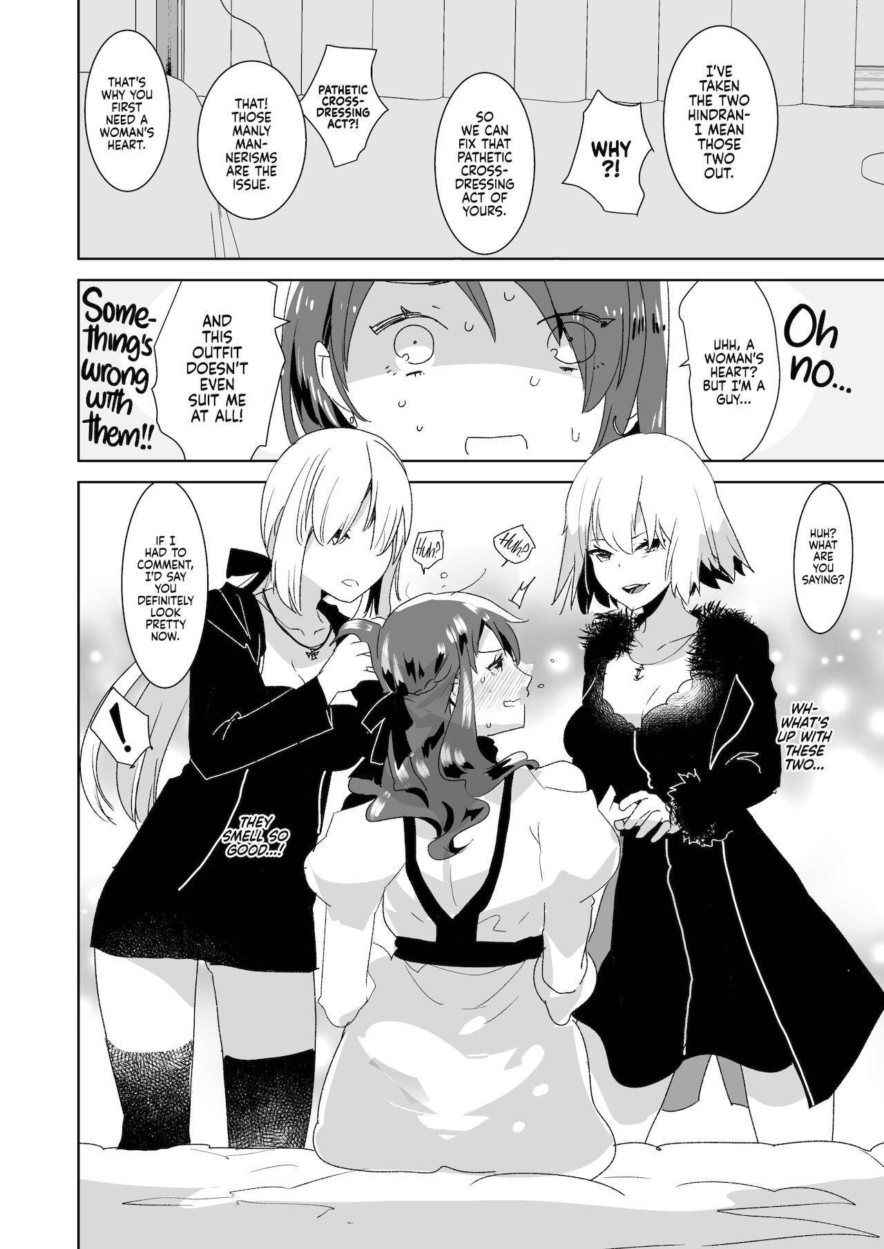 [Aimaitei (Aimaitei Umami)] Futanari Alter-tachi ni Josou Shita Ore ga Okasareru Hanashi (Fate/Grand Order) [English] {2d-market.com} [Decensored] [Digital]