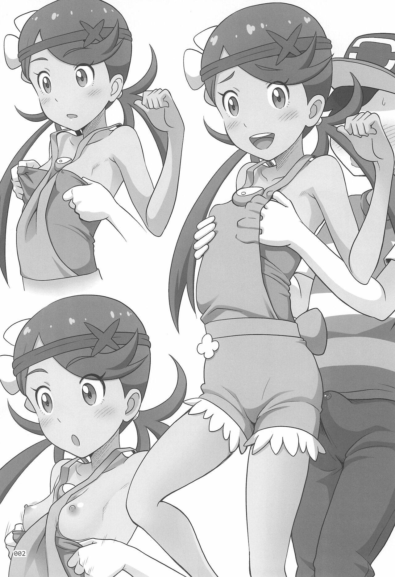 (Challenger! 13) [antyuumosaku (malcorond)] Yorozu na Shoujo no Rakugaki-bon 2 (Pokémon)