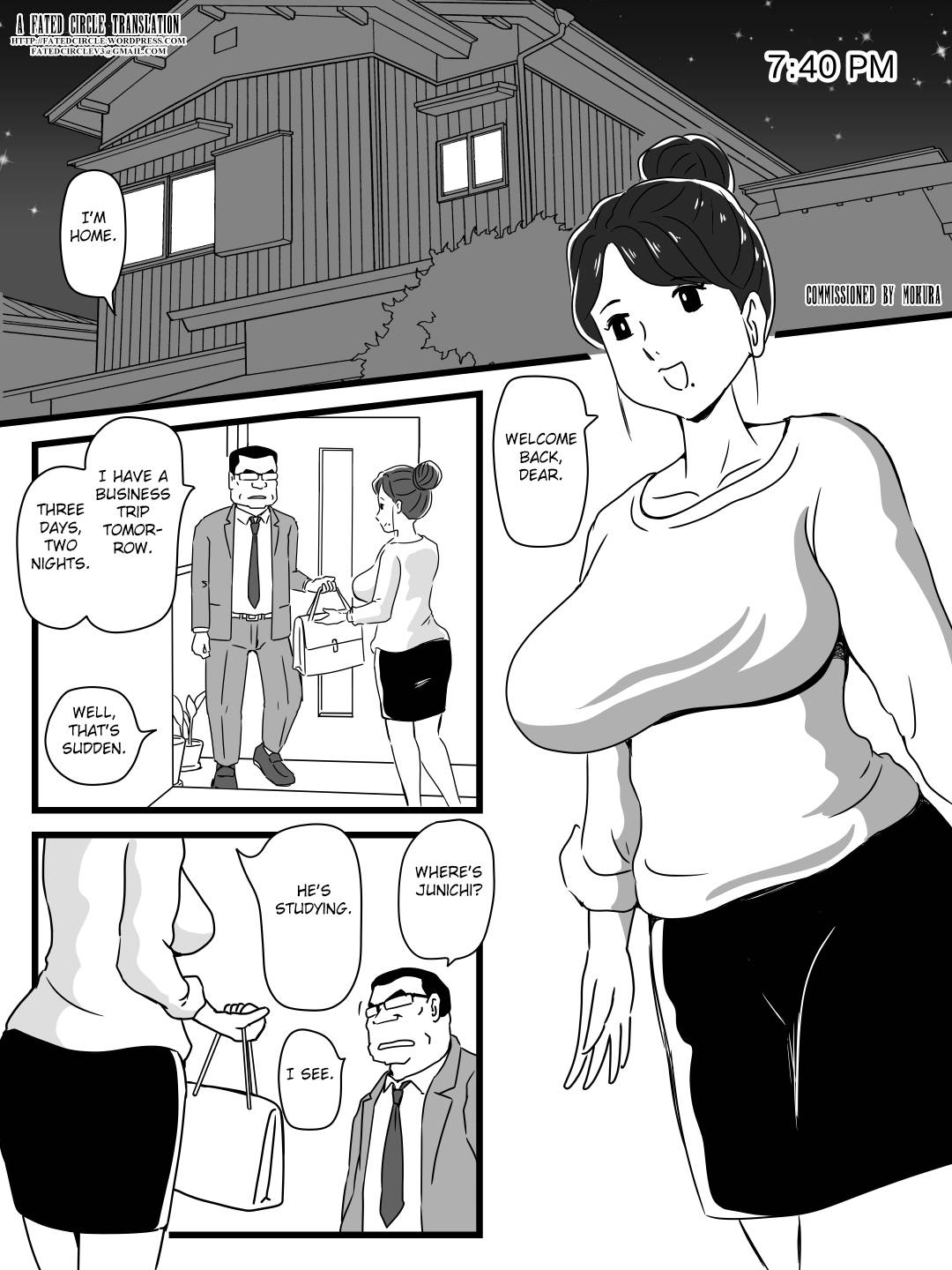 [Momoziri Hustle Dou] Beer o Nomu to Inran ni Naru Kaa-san to Yareta Hanashi [English] (Fated Circle)