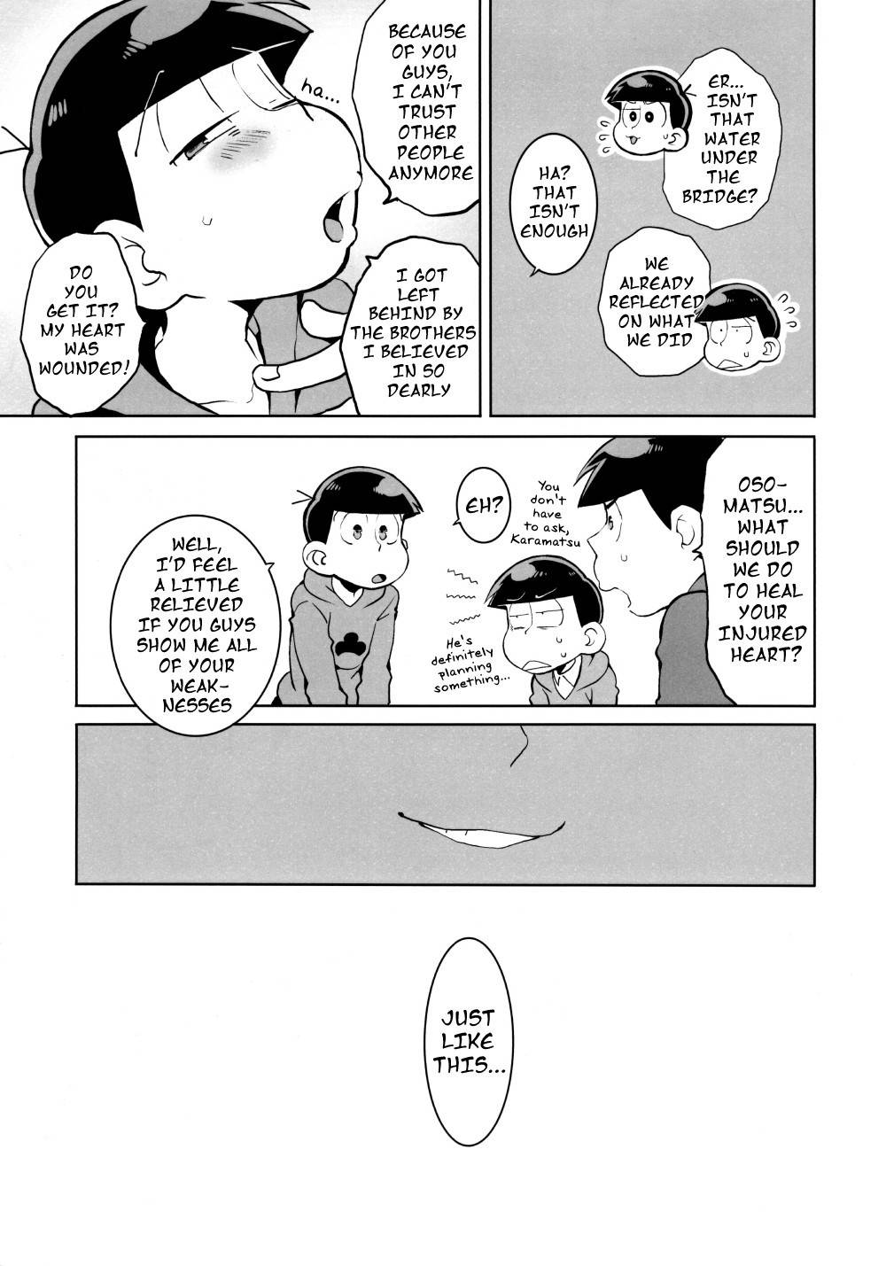 (6tsugo no Tamashii Forever 4) [INUMERY (Koutei Mikado)] (Osomatsu-San) (English)