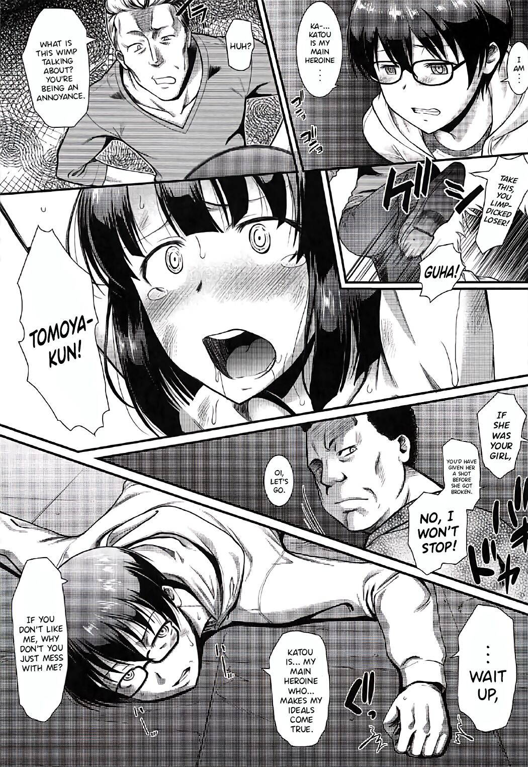 (C92) [Hooliganism (Murasaki Syu)] Kimi wa Boku no Taiyou da 2 (Saenai Heroine no Sodatekata) [English] [DKKMD Translations]