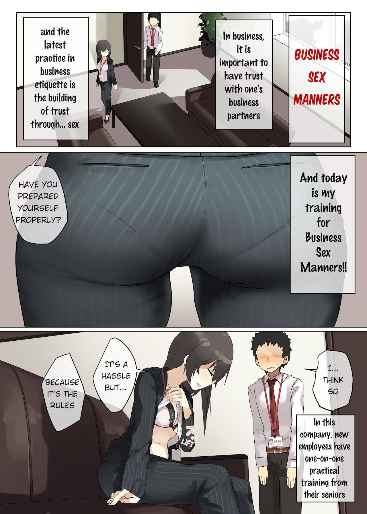 [Tokyo Prominence Tomato] Business Sex Manners ~Training~ [English]