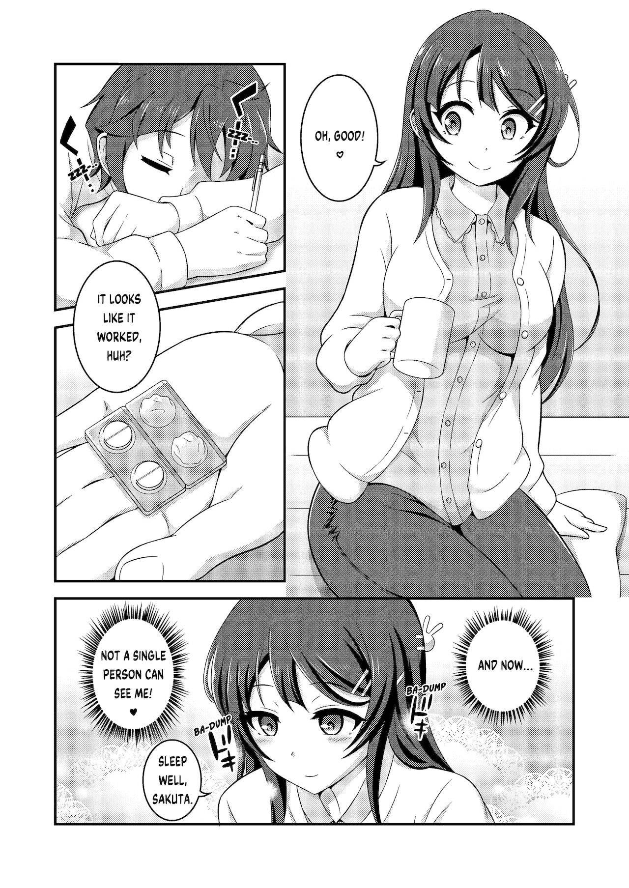 [Soramune (Yuzu Ramune)] Futanari Roshutsu Shoukougun | Futanari Exhibitionist Syndrome (Seishun Buta Yarou wa Bunny Girl Senpai no Yume o Minai) [English] [androangelous] [Digital]