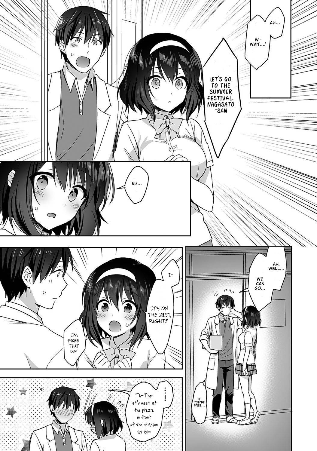 [Fuyuichi Monme] Amayakashi Jouzu no Nagasato-san ~ Hokenshitsu de Yoshi Yoshi Ecchi!~ Ch. 4