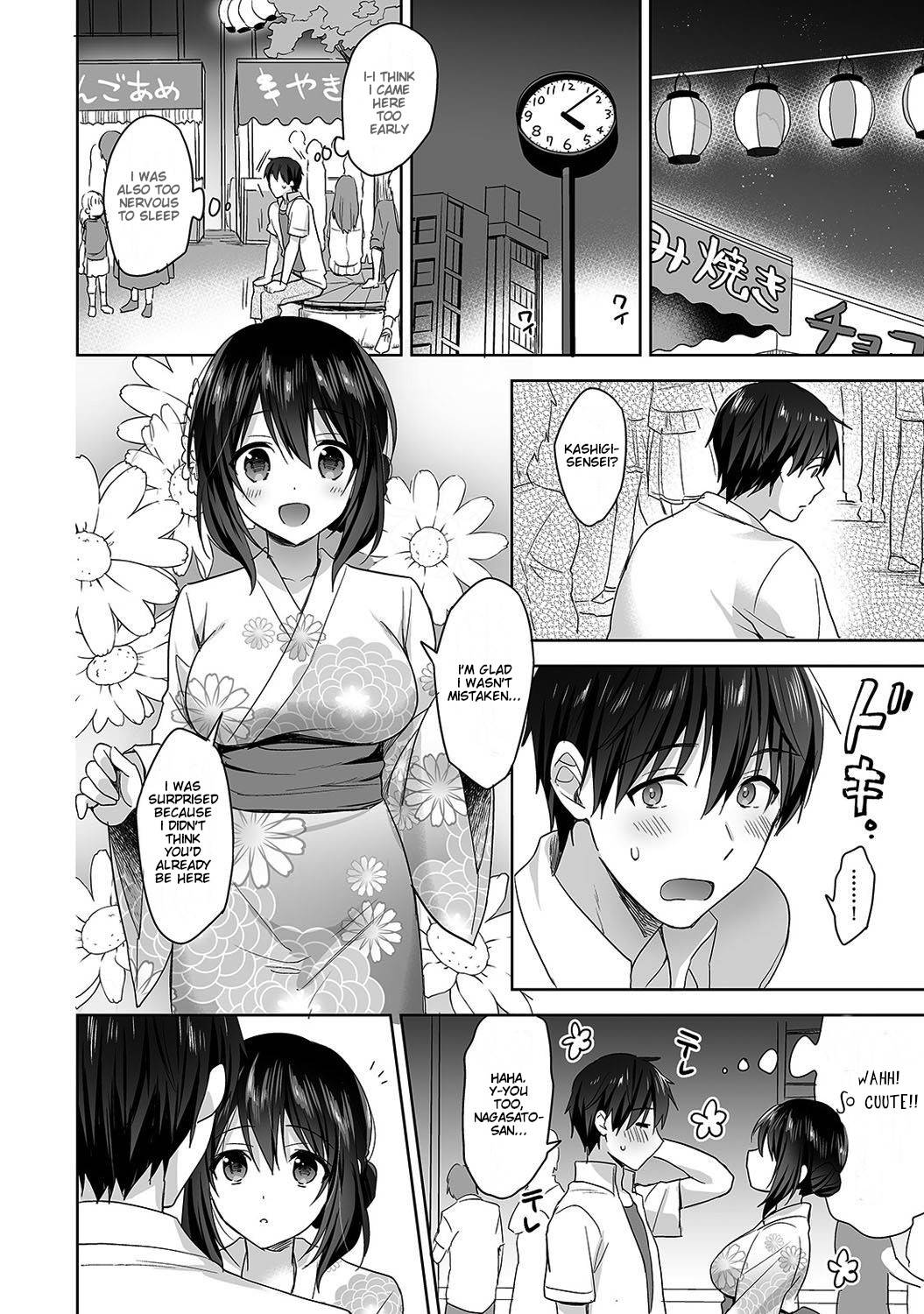 [Fuyuichi Monme] Amayakashi Jouzu no Nagasato-san ~ Hokenshitsu de Yoshi Yoshi Ecchi!~ Ch. 4