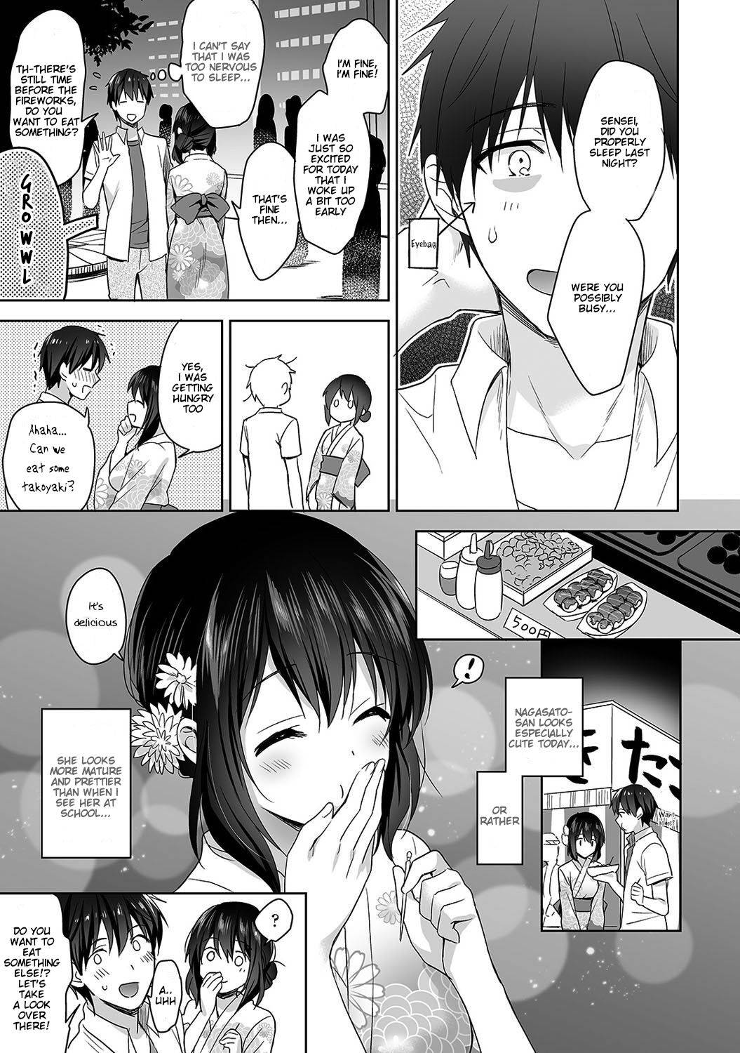 [Fuyuichi Monme] Amayakashi Jouzu no Nagasato-san ~ Hokenshitsu de Yoshi Yoshi Ecchi!~ Ch. 4