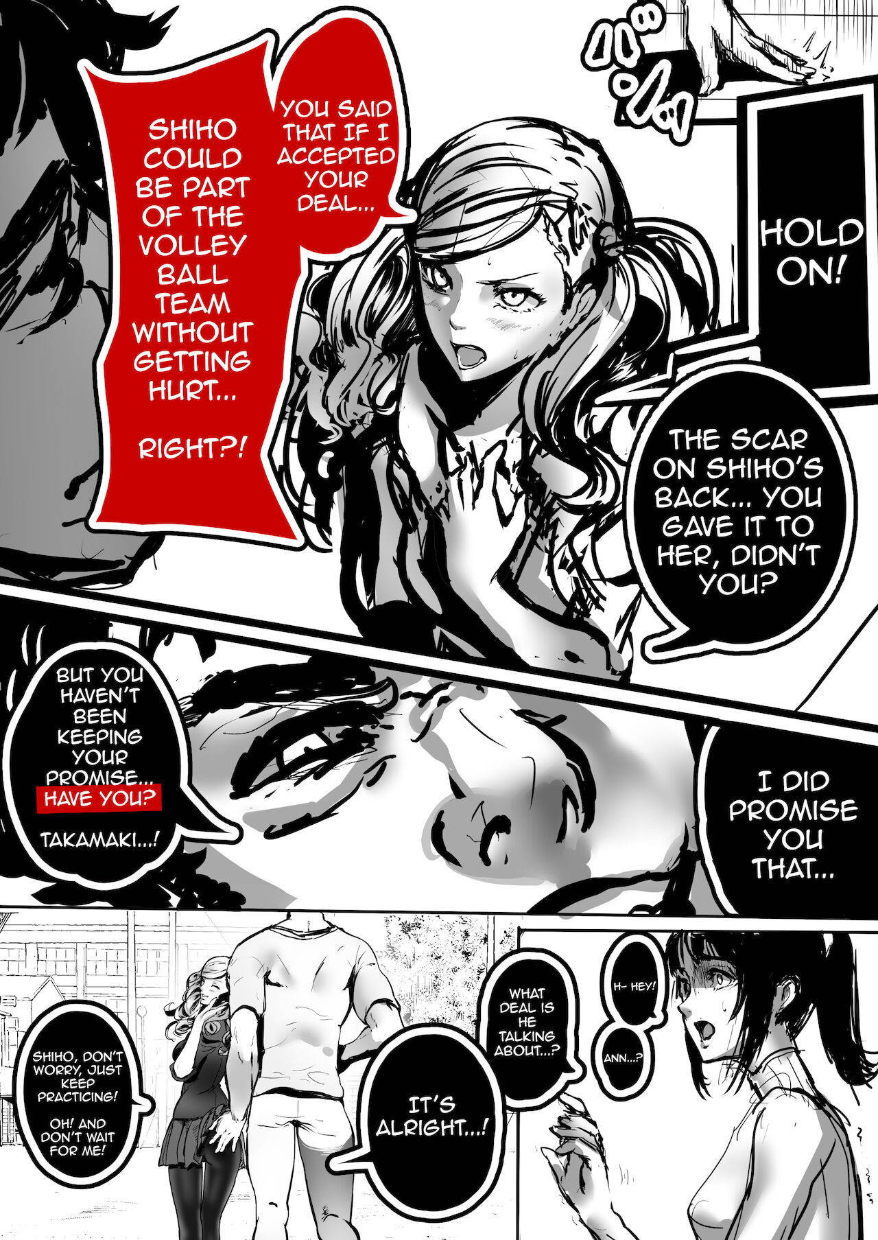 [Mishima Psycho] Persona 5if Ann Takamaki [English] [Decensored]