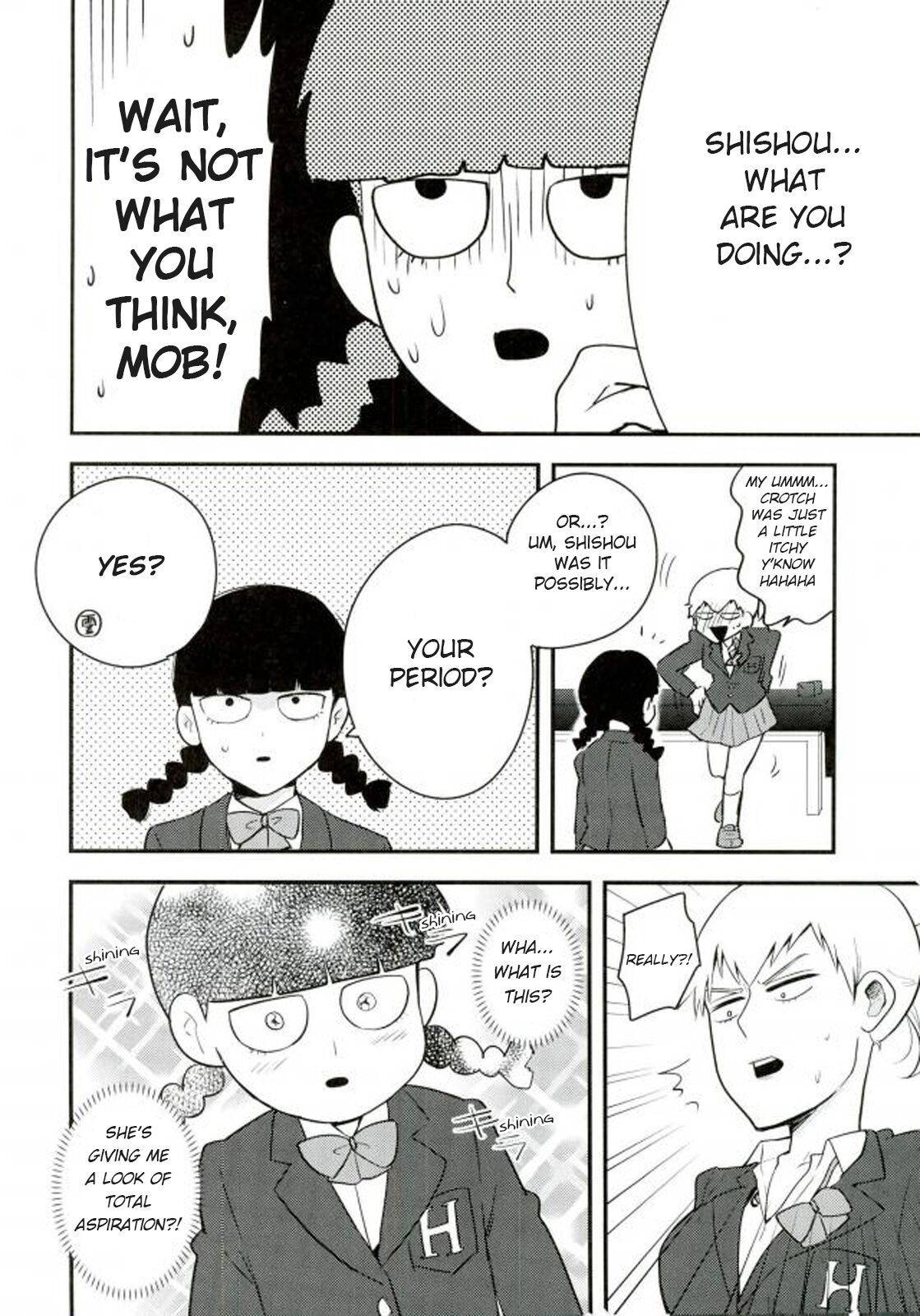 (ONE→HUNDRED 4) [Tatami to Meshi (Machico)] Osage to Ponyta (Pigtails & Ponytails) (Mob Psycho 100) [English]