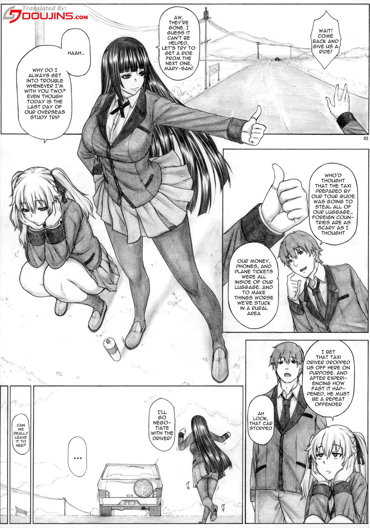 [AXZ (Kutani)] Angel's stroke 133 Hamegurui 4km Hitchhike Shinagara Set 〇 Sutaru Dai Race!! Shugakuryoko Ami (Kakegurui) [English] {Doujins.com}