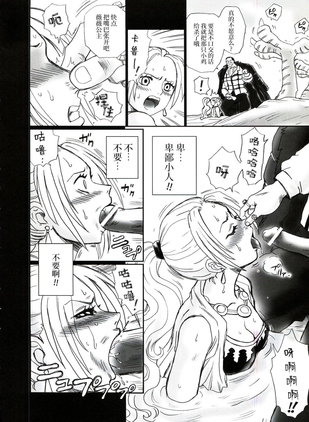 (C73) [Rat Tail (Irie Yamazaki)] Tail-Man Nefertari Vivi Book (One Piece) [Chinese] [牛肝菌汉化]