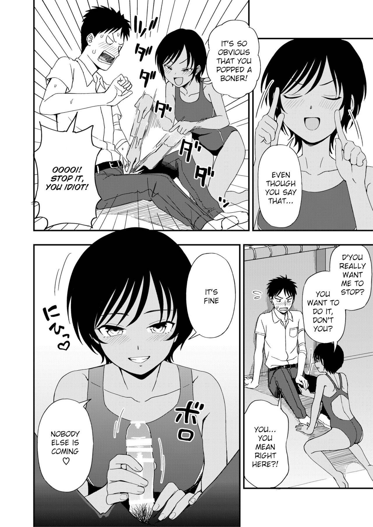 [Fetishism Pocket (Kumada)] Poolside no Kanojo (Athletic Play) [English] [SatorinTL] [Digital]