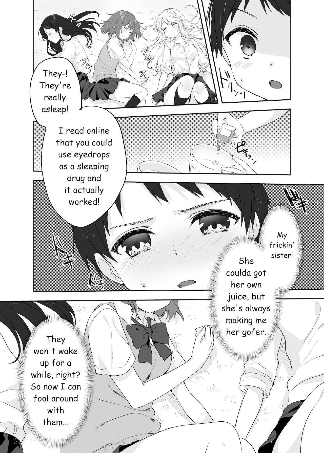 [Yakisoba Pants] Boku no Onee-chan to Tomodachi wo Nemurasete Osottemitara Kaeriuchi ni Atta | The Tables were Turned when I tried to Rape my Sister and her Friends while they were Asleep [English] [KittyKatMan]